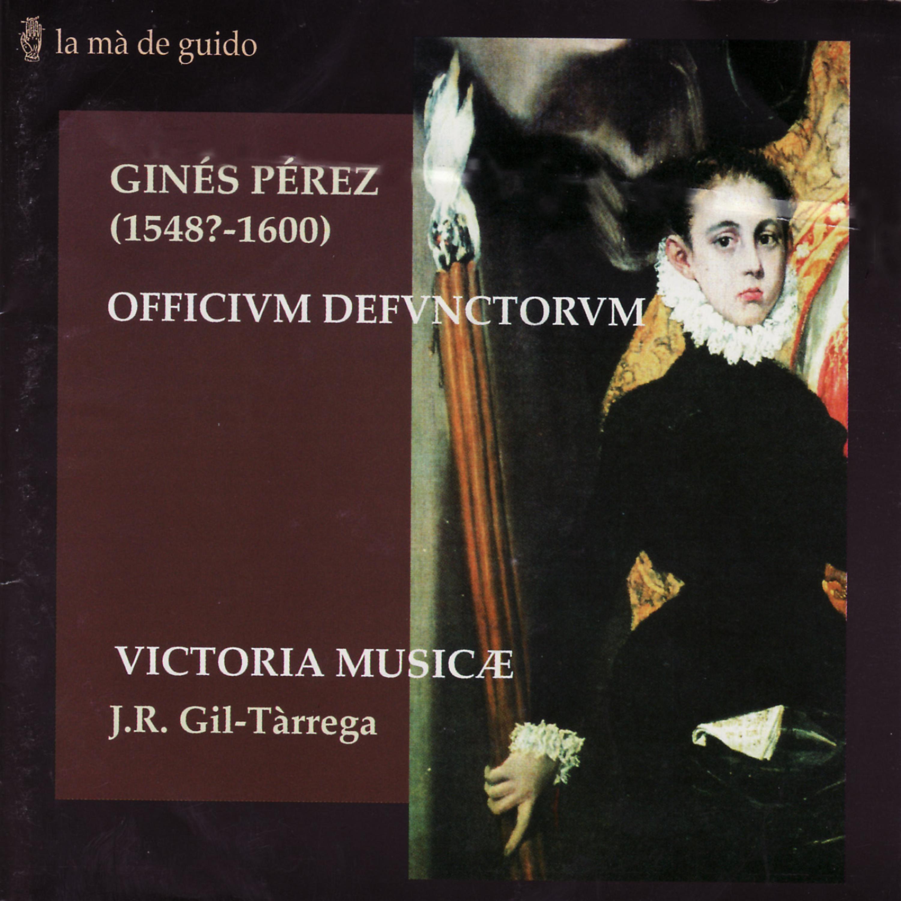 Постер альбома Pérez: Officium Defunctorum