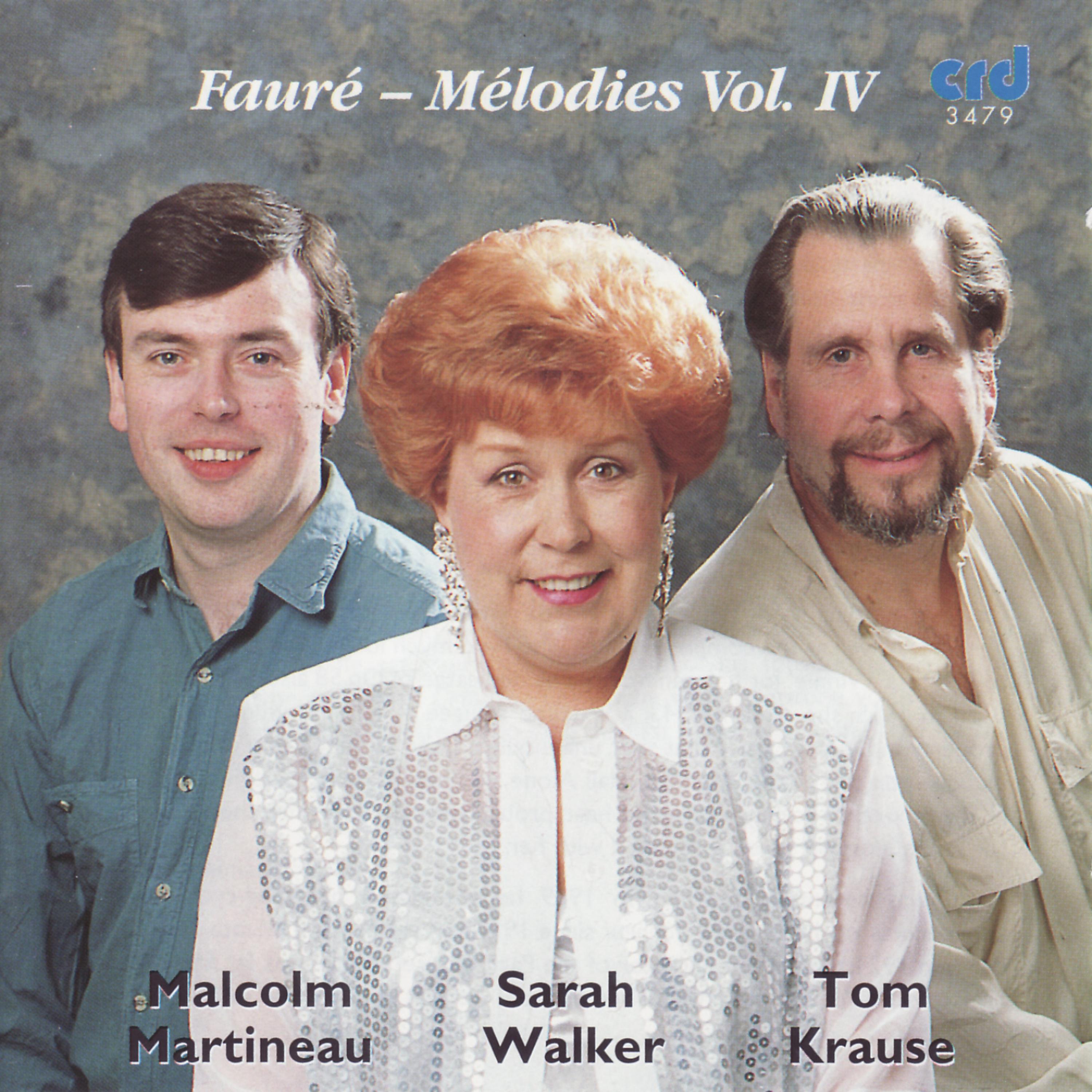 Постер альбома Fauré: Mélodies Vol. IV
