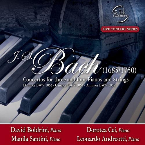 Постер альбома Bach: Concertos for three and four Pianos and Strings