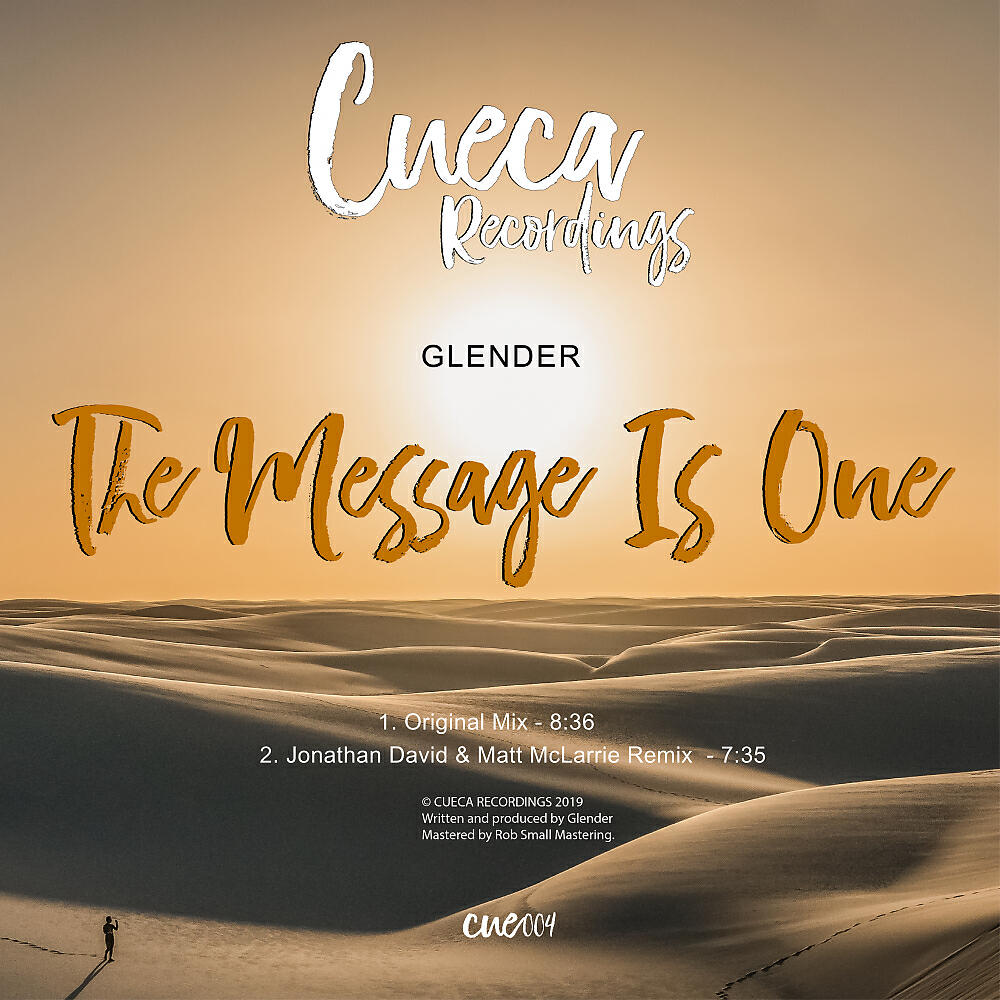Glender - The Message Is One (Original Mix)