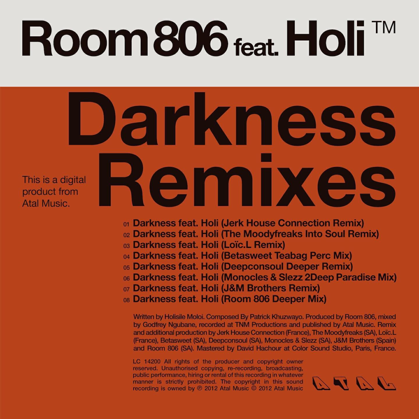 Room 806 - Darkness (Betasweet Teabag Perc Mix)