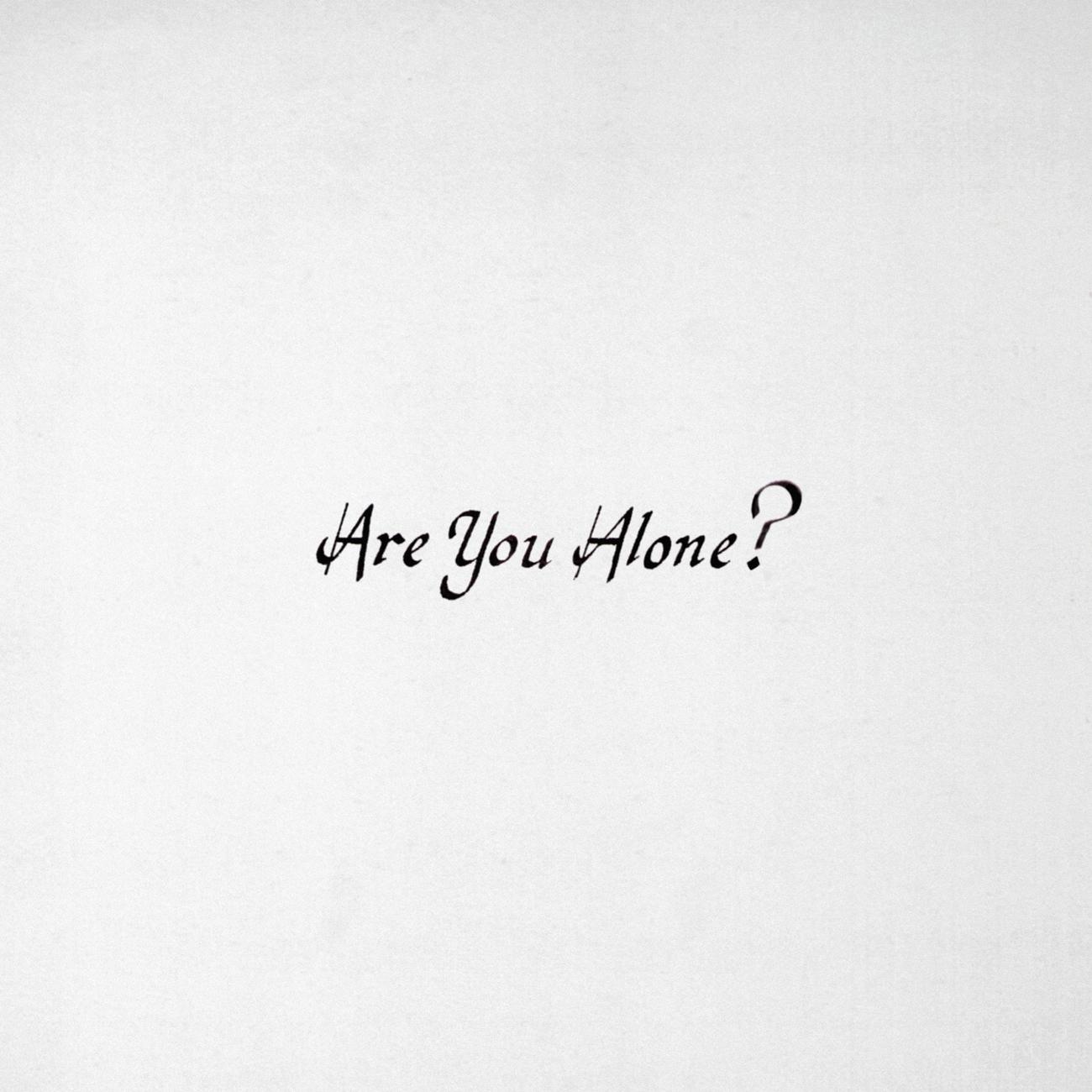 Постер альбома Are You Alone?