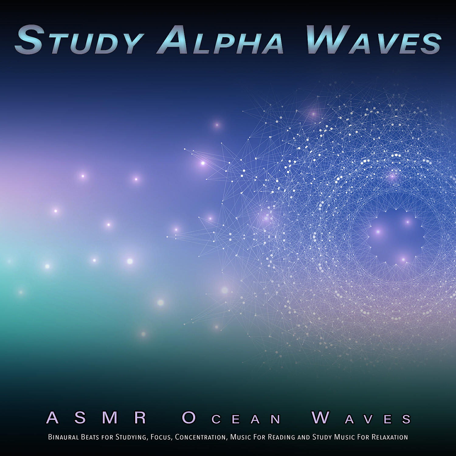 Binaural Beats Study Music - Ambient Background Ocean Waves Music
