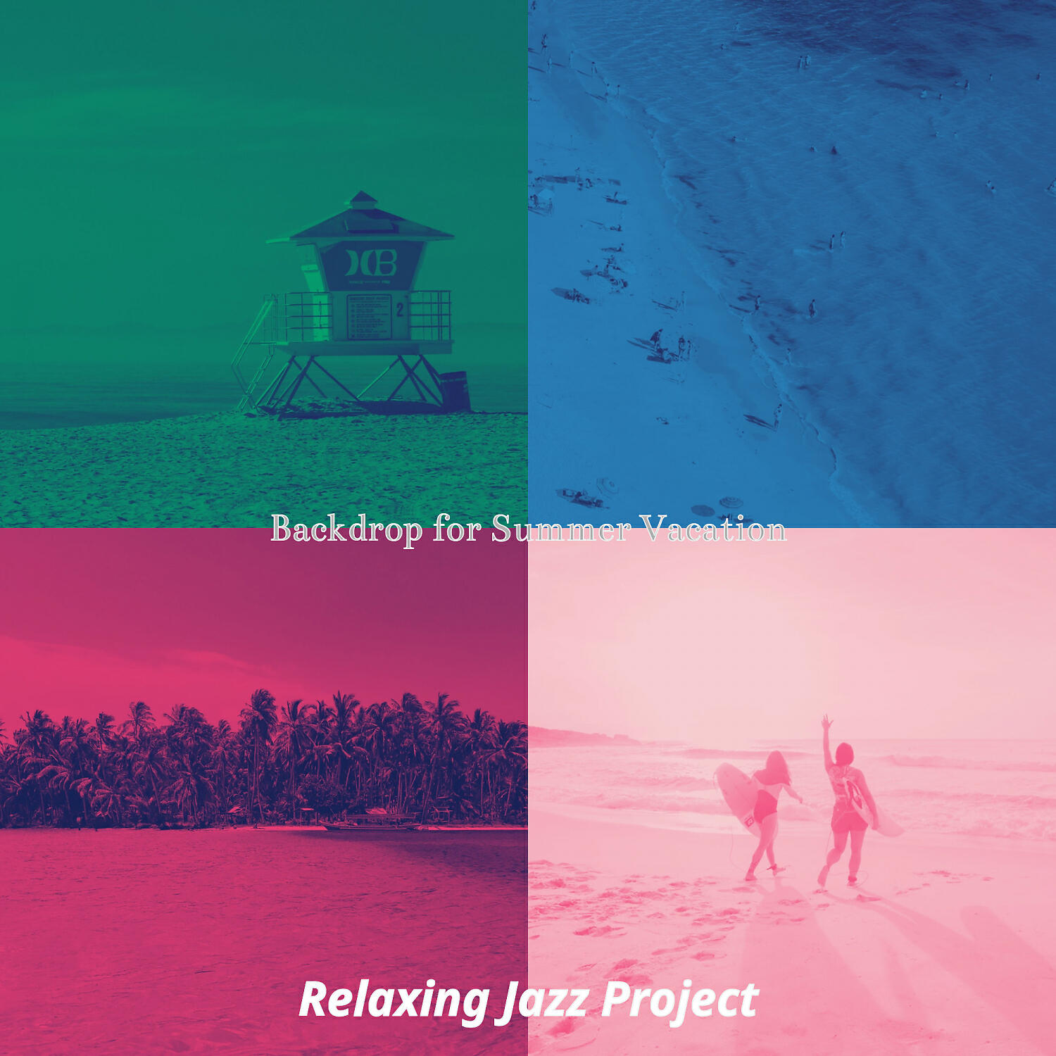 Relaxing Jazz Project - Casual Jazz Guitar Trio - Vibe for Summer Days