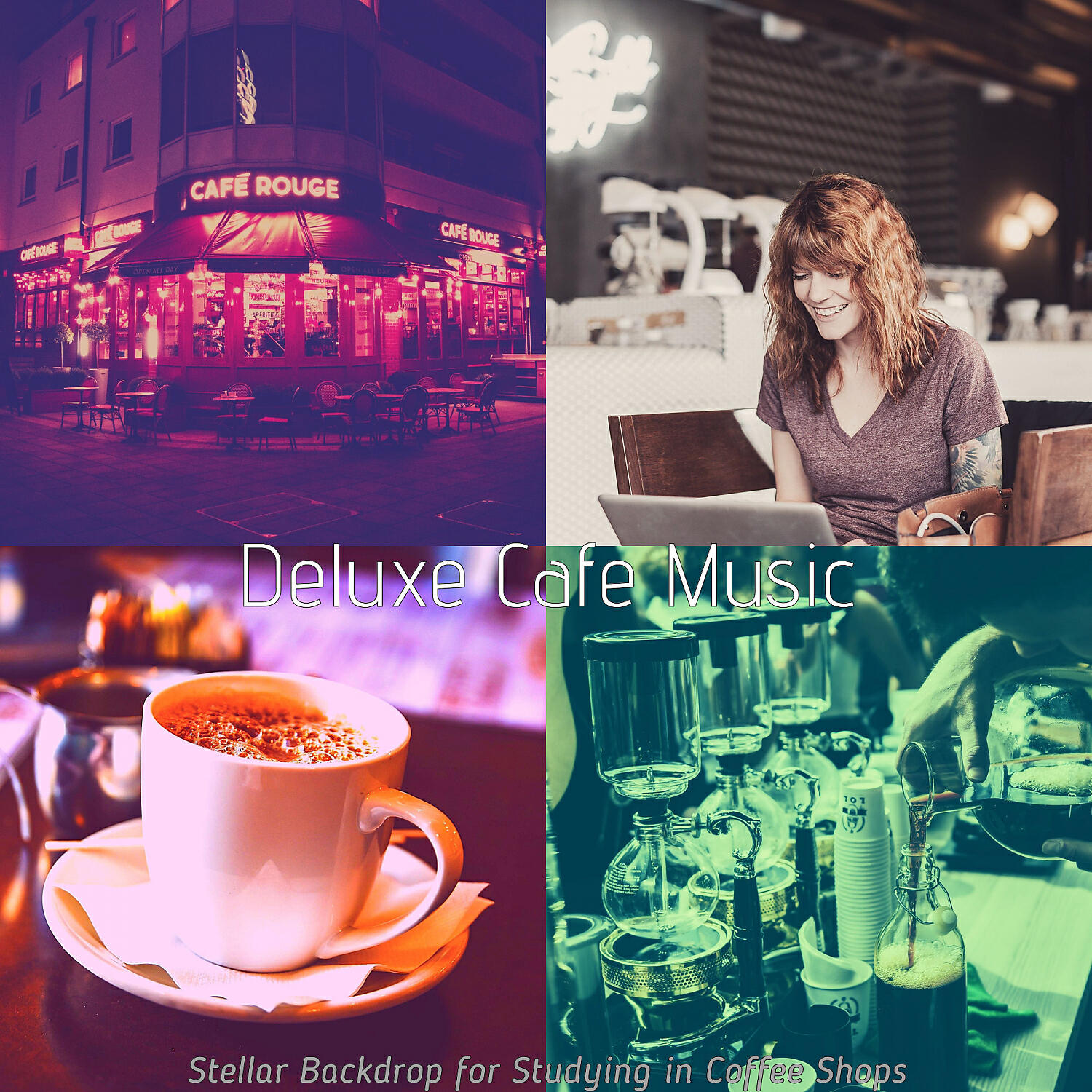Deluxe Cafe Music - Retro Music for Studying in Coffee Shops