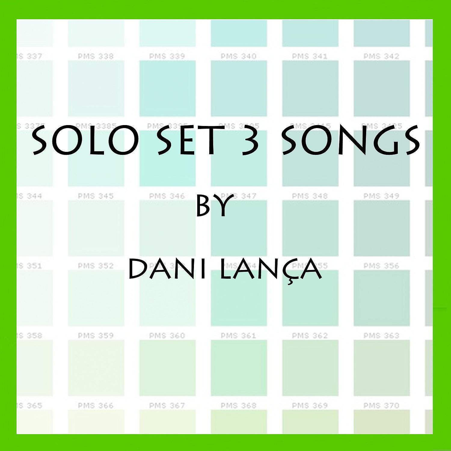 Постер альбома Solo Set 3 Songs