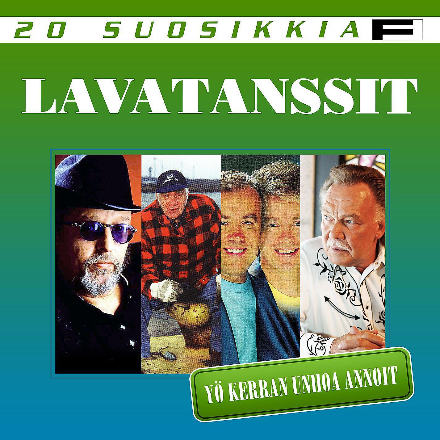 Постер альбома 20 Suosikkia / Lavatanssit / Yö kerran unhoa annoit