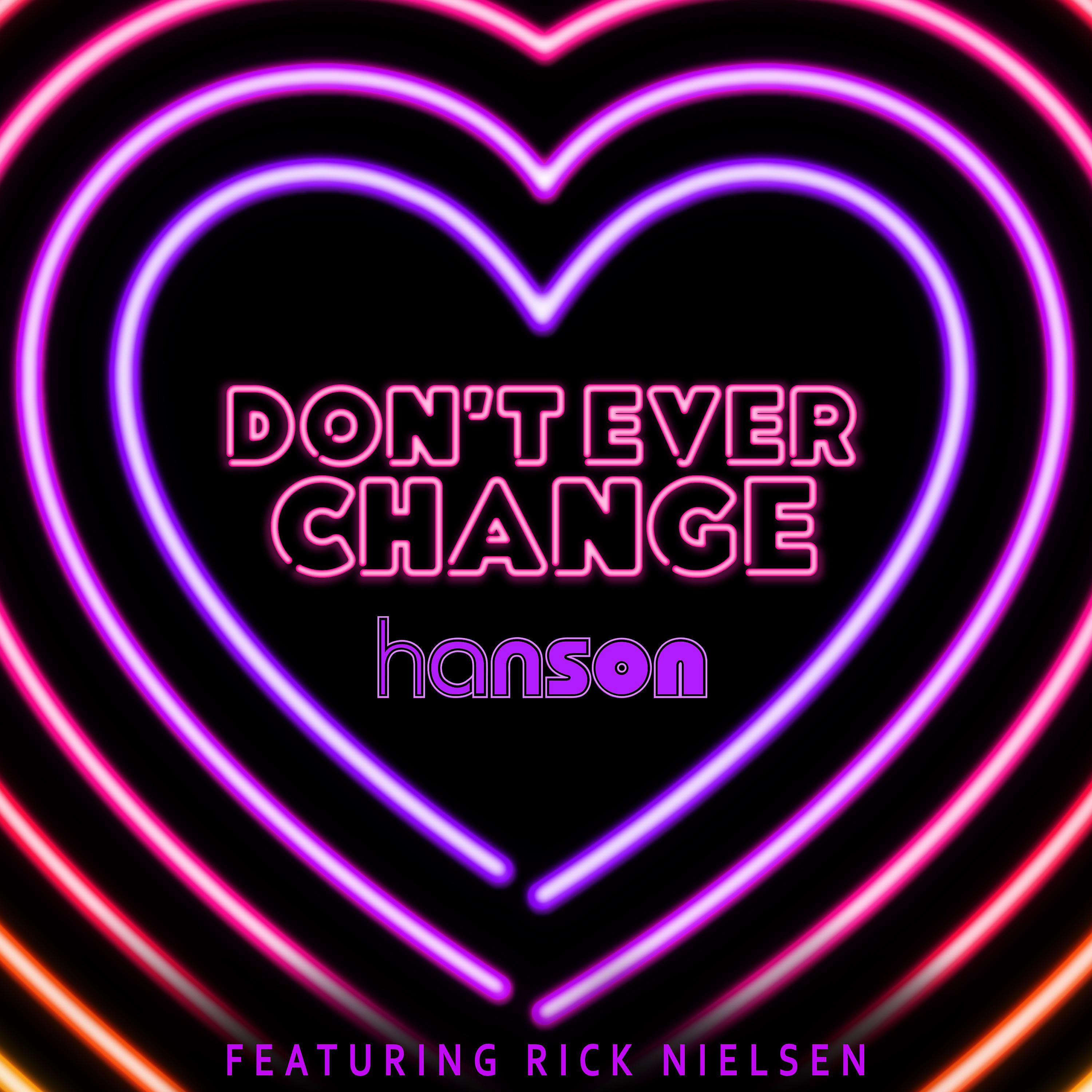 Постер альбома Don't Ever Change (feat. Rick Nielsen)