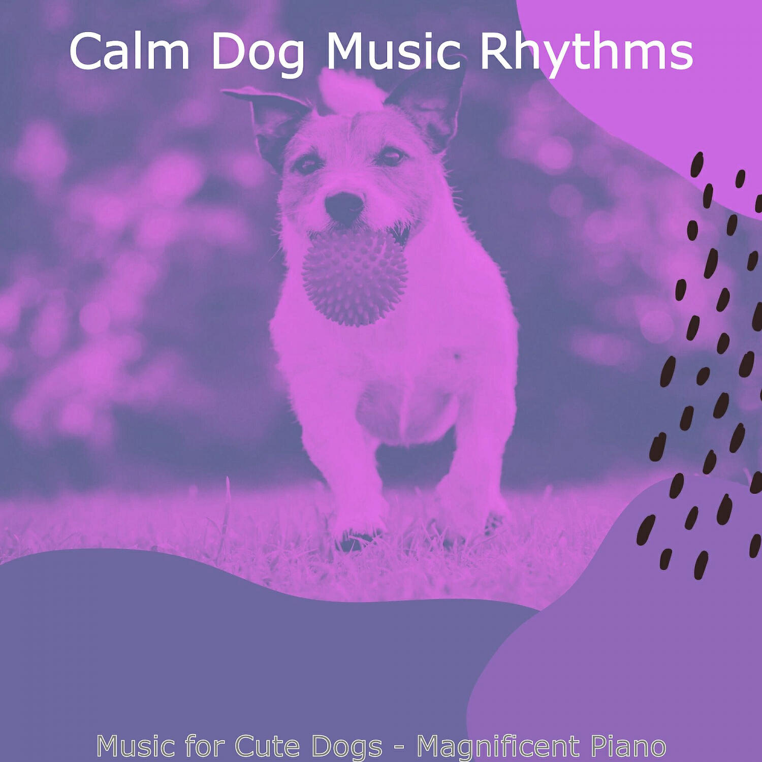 Calm Dog Music Rhythms - Bright Solo Piano Jazz - Vibe for Cute Dogs