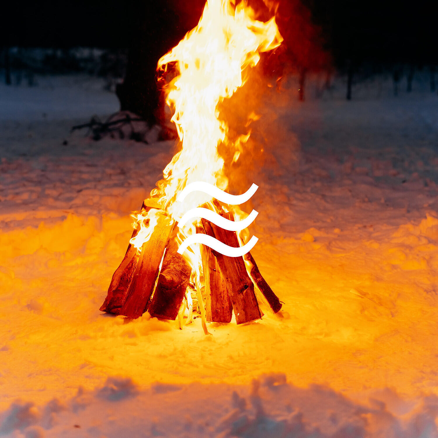 Calm Fire Sound for Deep Sleeping - Fire Cracking Sound for Sleep
