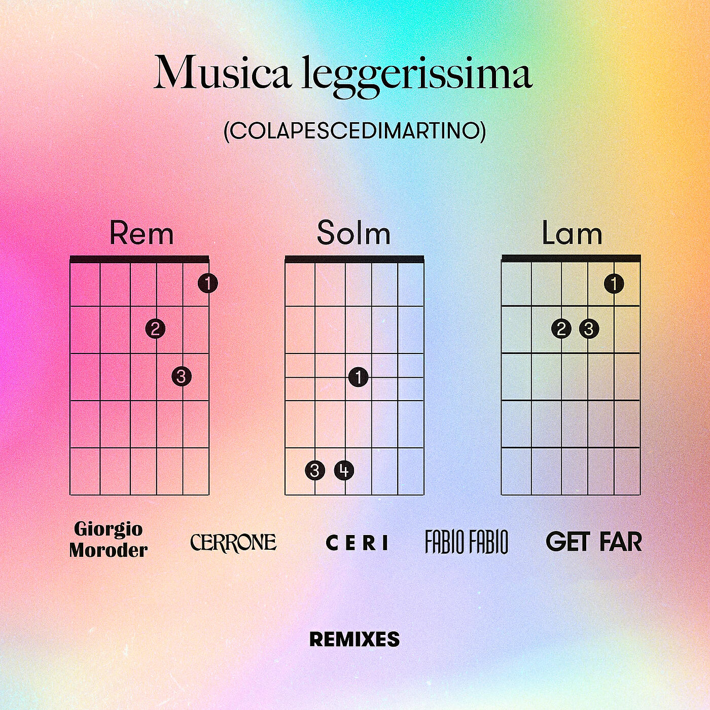 Colapesce - Musica leggerissima (Cerrone Remix)