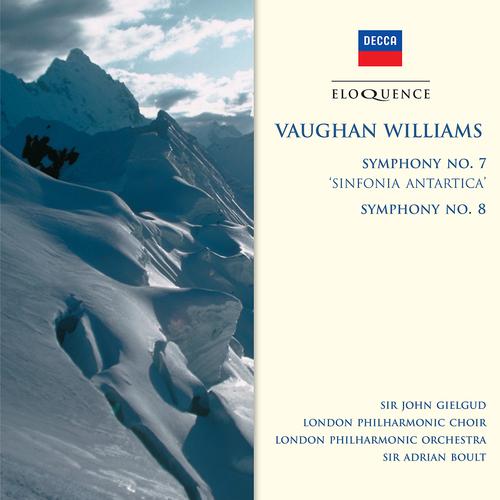 Постер альбома Vaughan Williams: Symphony No.7 - "Sinfonia Antartica"; Symphony No.8