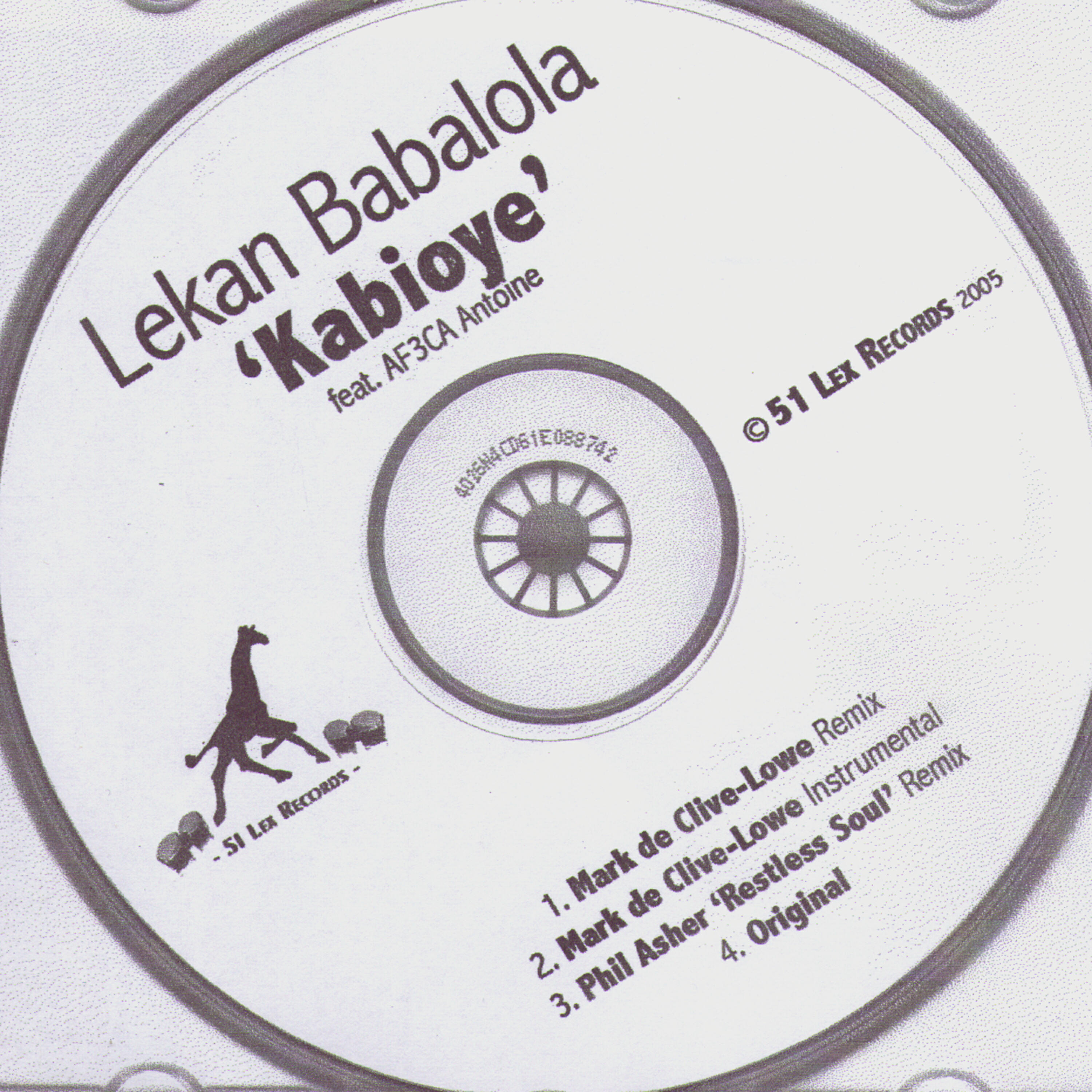 Lekan Babalola - Kabioye - Mark de Clive-Lowe Remix