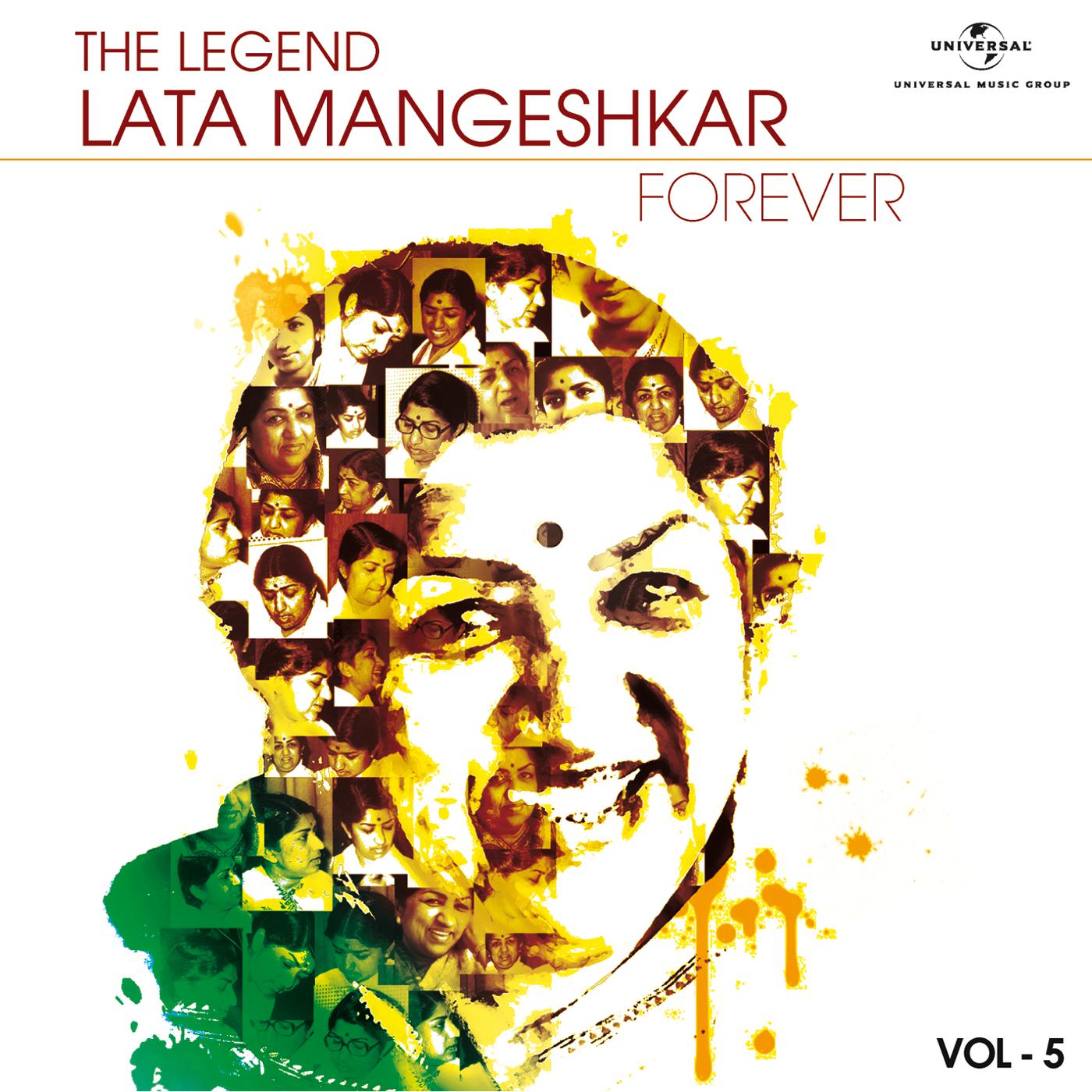 Постер альбома The Legend Forever - Lata Mangeshkar - Vol.5