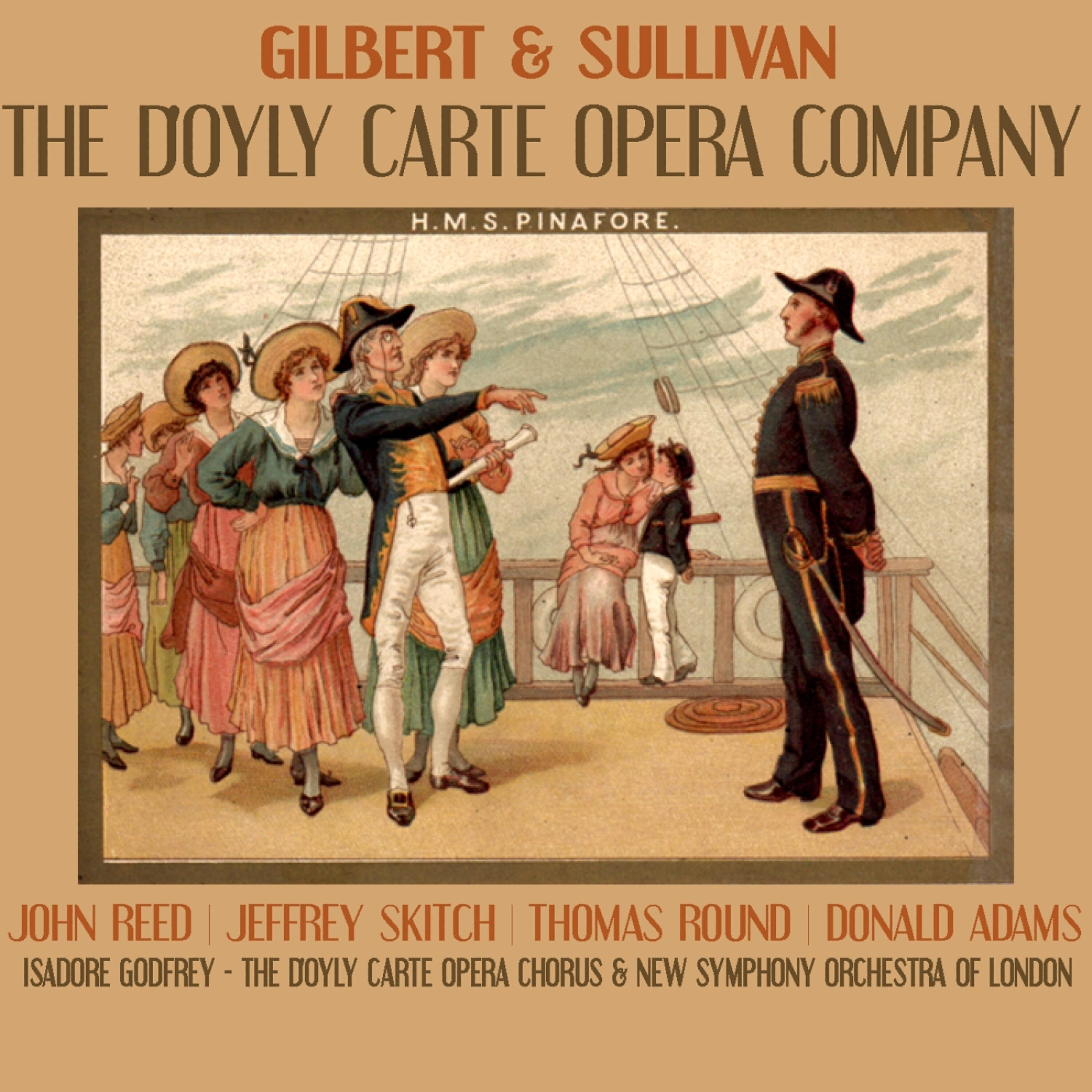 D'Oyly Carte Opera Chorus and New Symphony Orchestra of London - HMS Pinafore: Act II