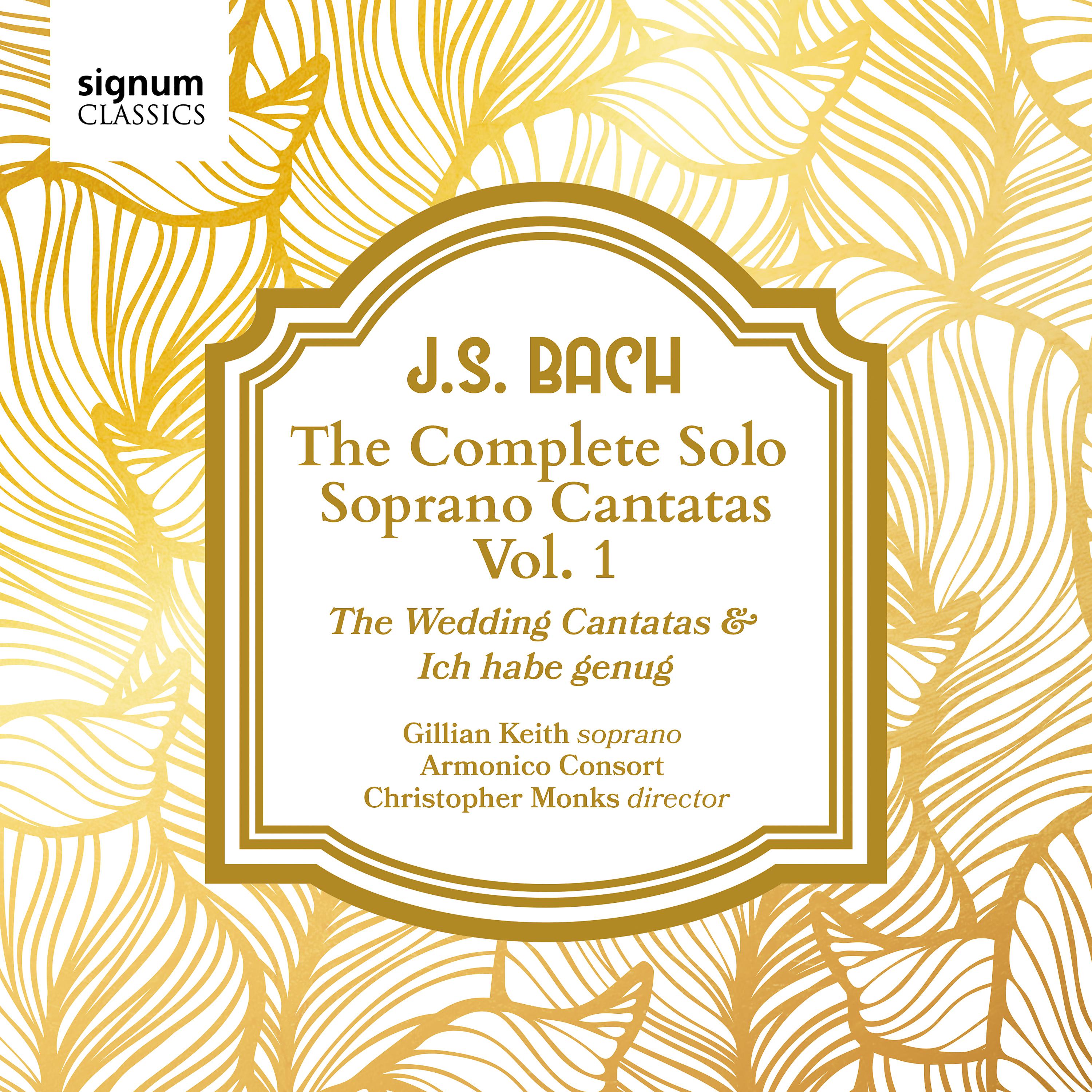 Постер альбома J. S. Bach: The Complete Solo Soprano Cantatas, Vol. 1