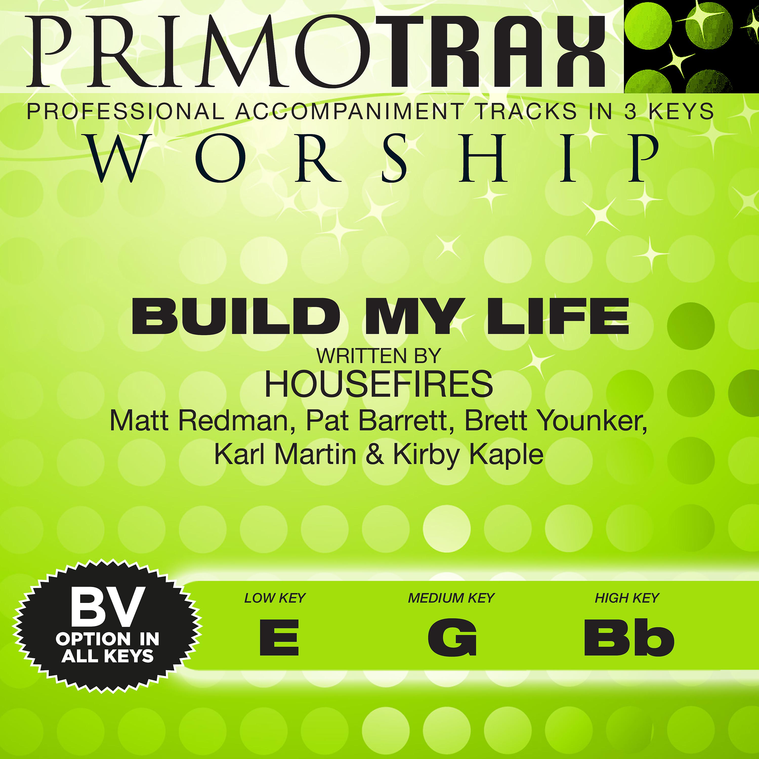 Постер альбома Build My Life (Performance Tracks) - EP
