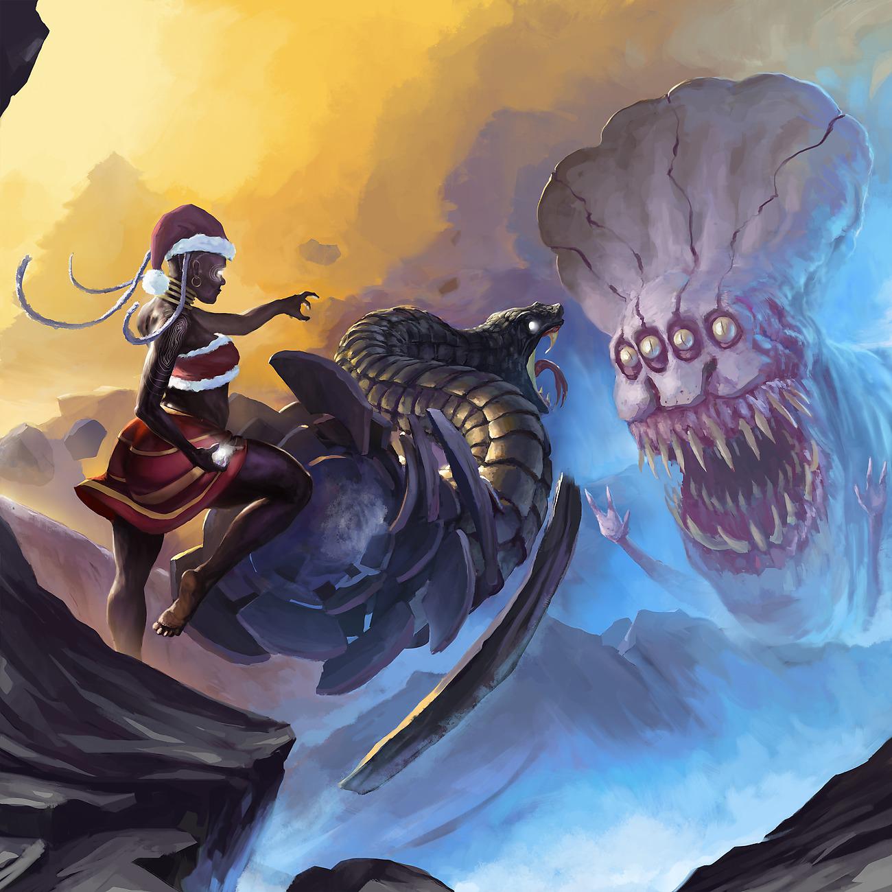 Постер альбома Sinful Santa Fights Some Monsters