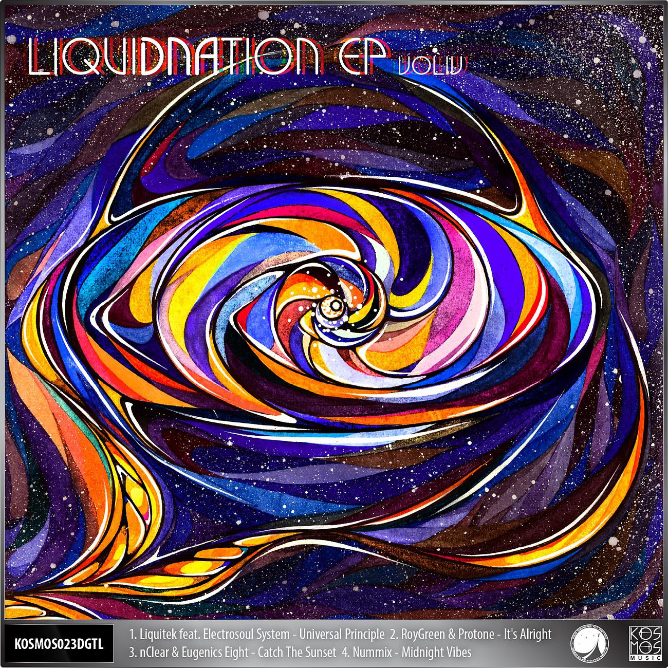 Постер альбома V/A LiquiDNAtion EP Vol.4
