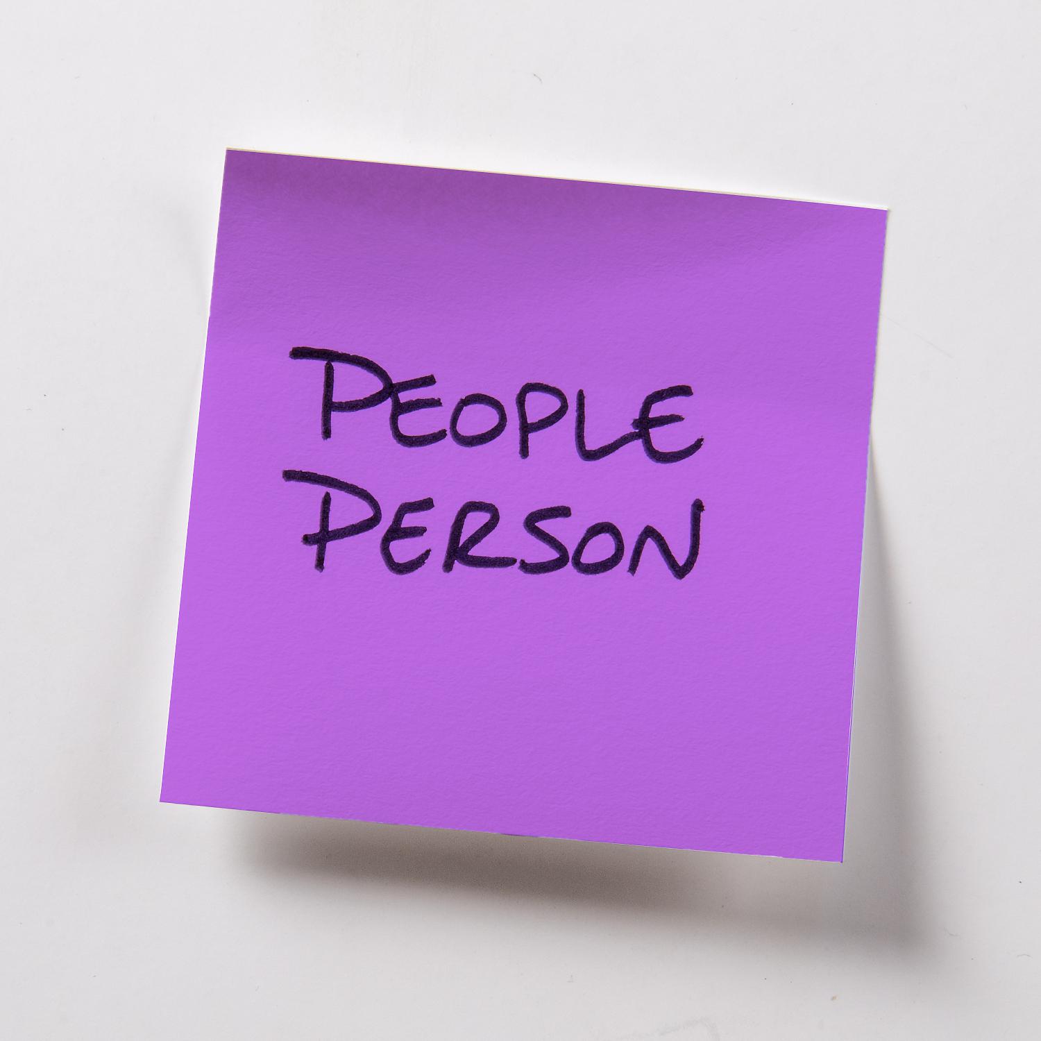 Постер альбома People Person