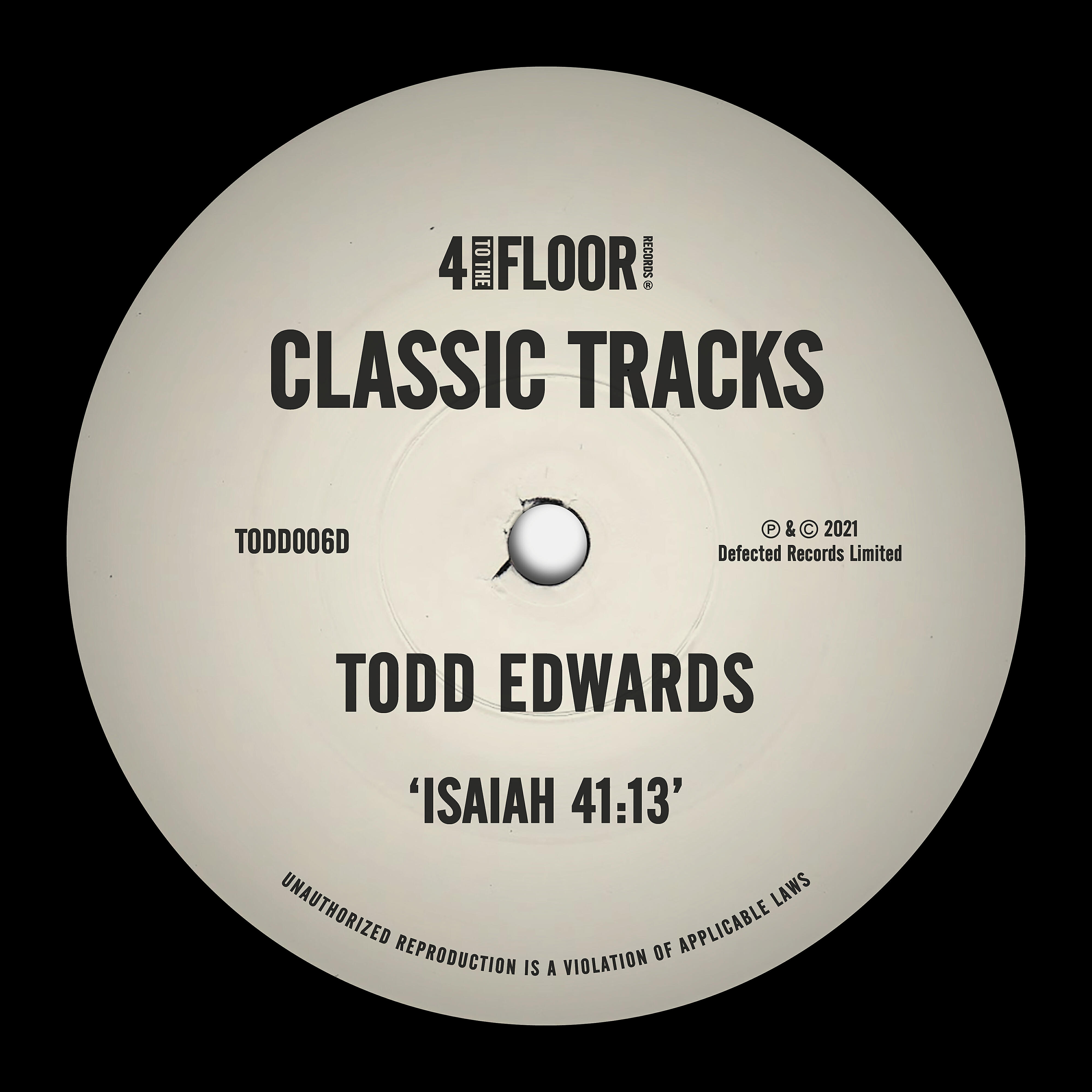 Todd Edwards - Sweet Jesus