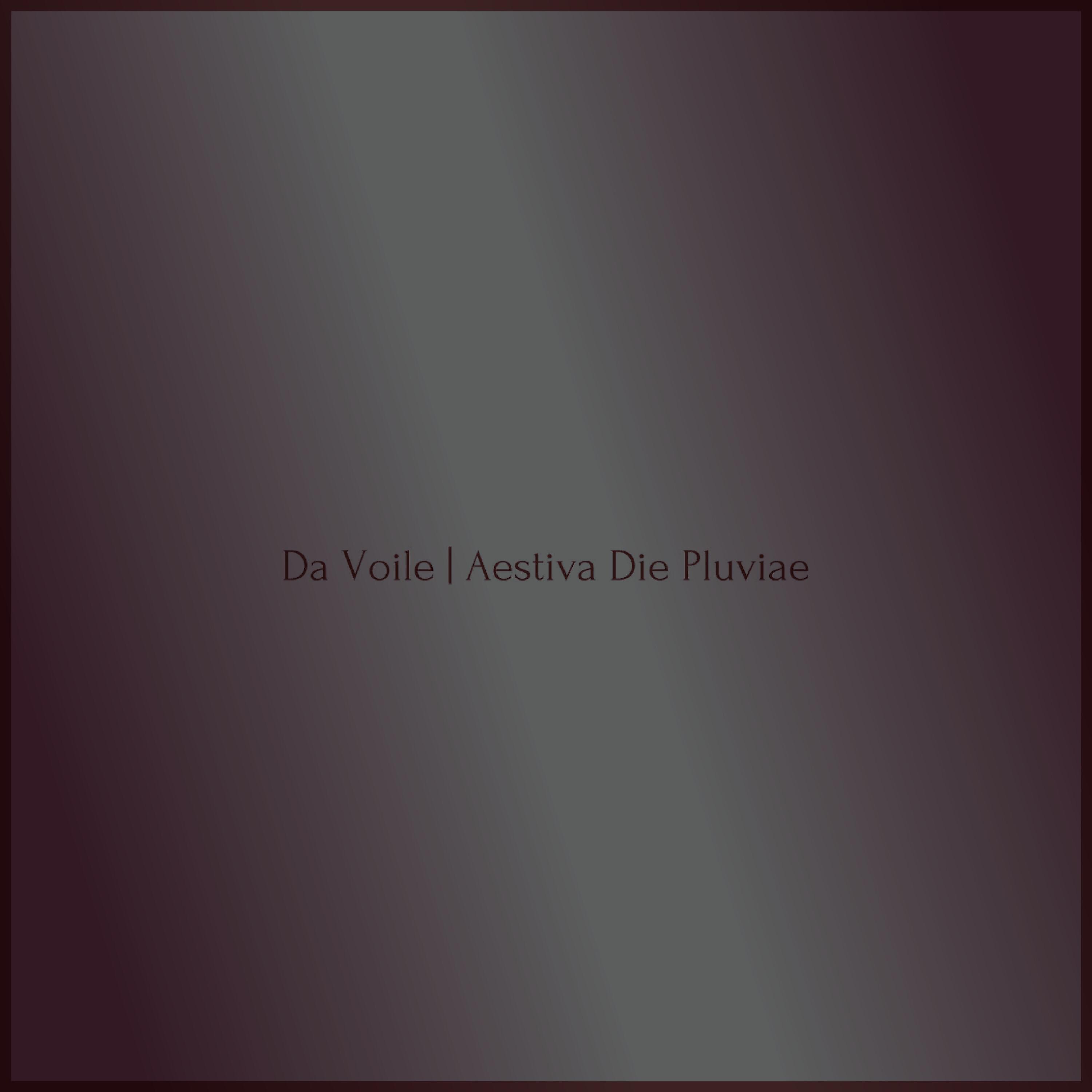 Постер альбома Aestiva Die Pluviae