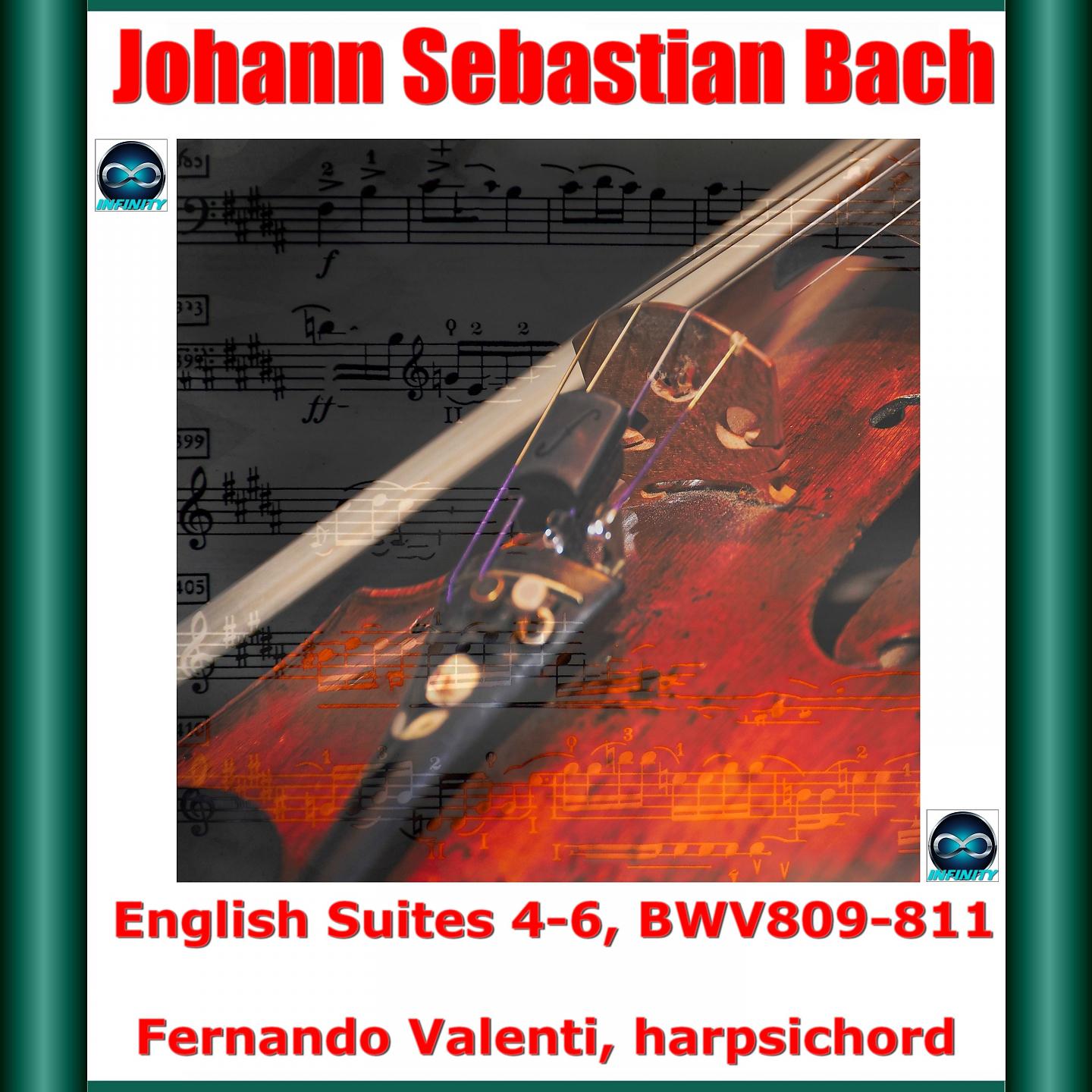 Постер альбома Bach: English Suites 4-6, BWV809-811