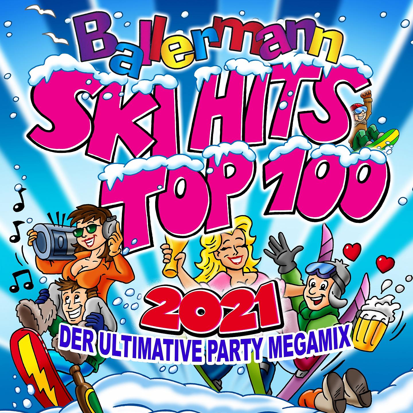 Постер альбома Ballermann Ski Hits Top 100 2021: Der ultimative Party Megamix
