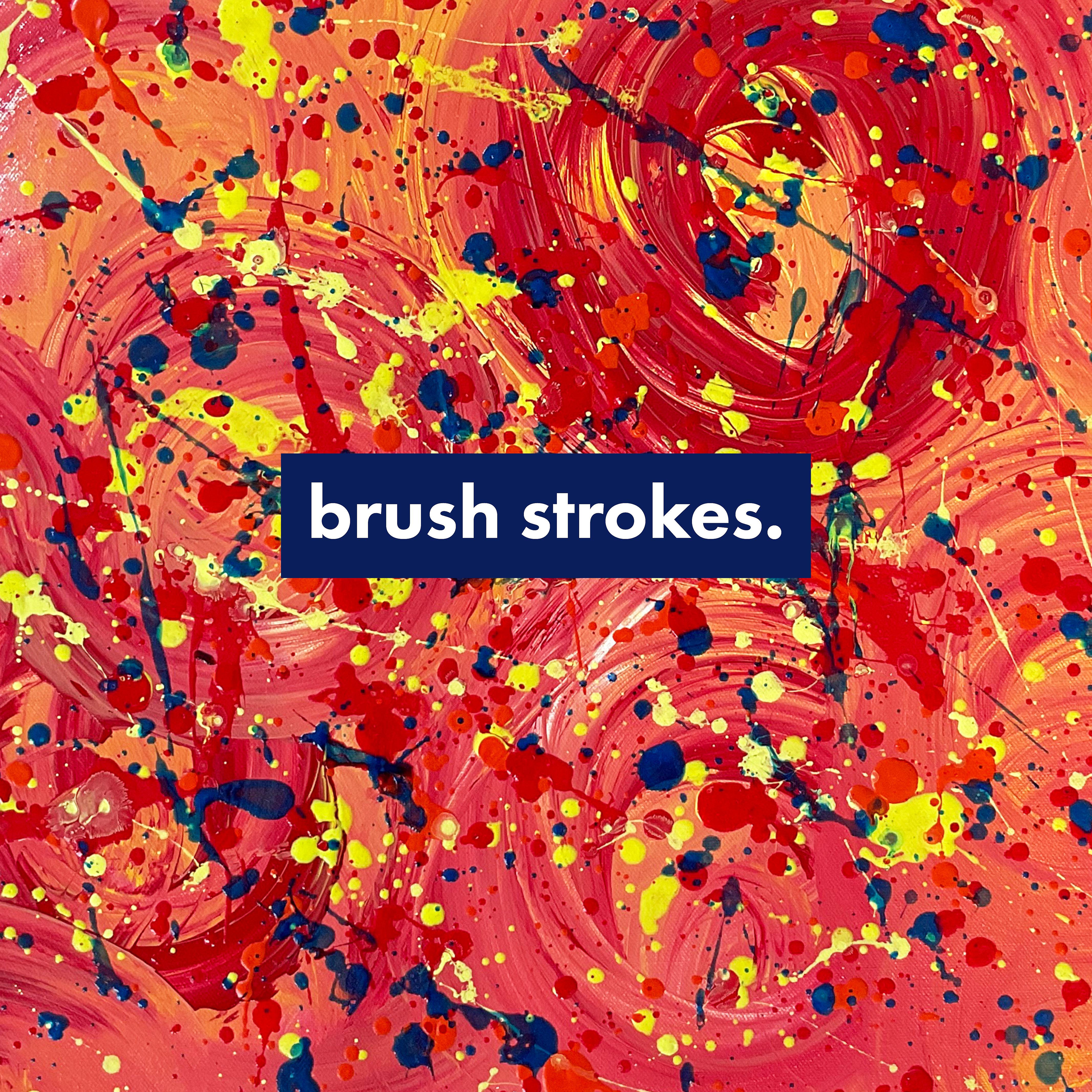 Постер альбома brush strokes.