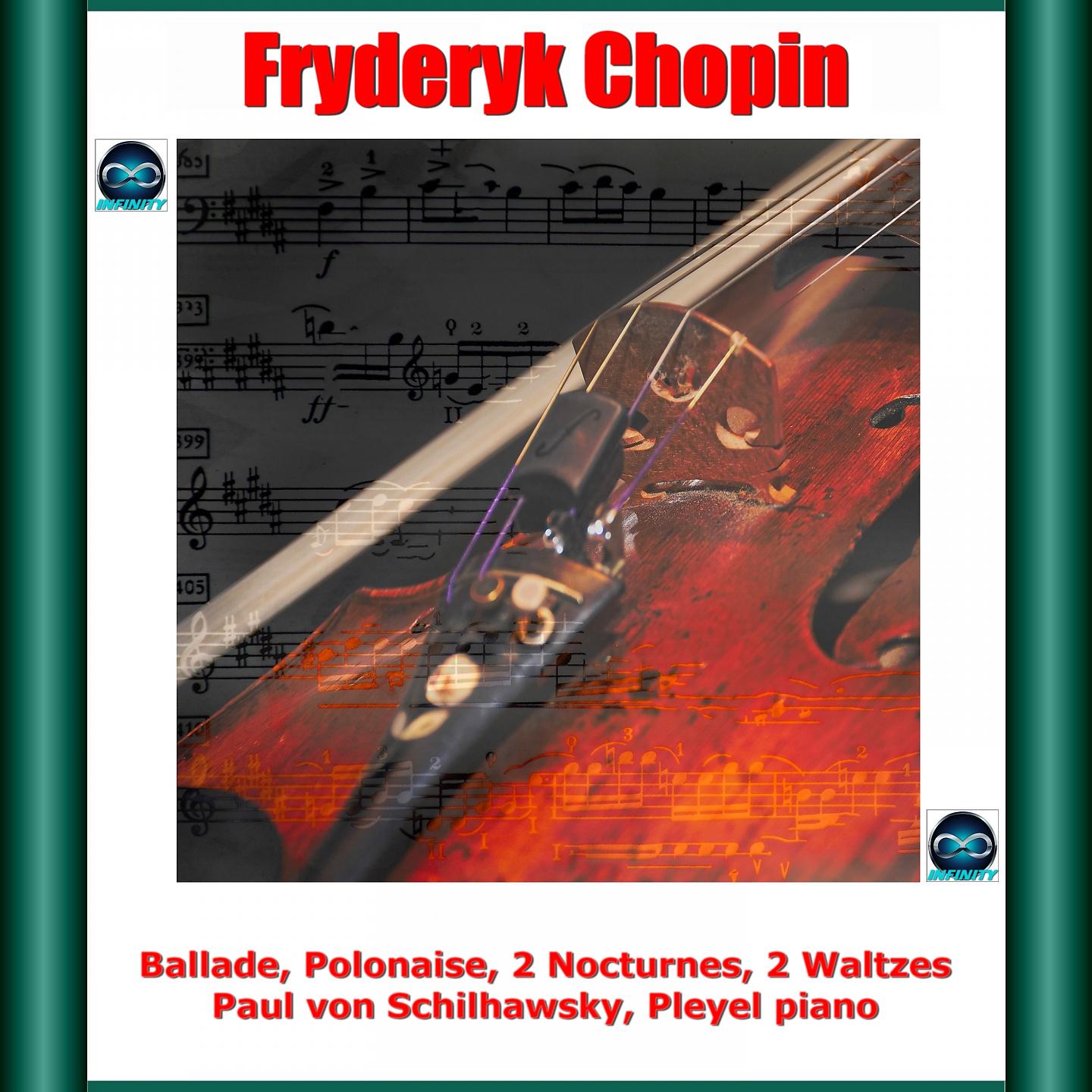 Постер альбома Chopin: Ballade, Polonaise, 2 Nocturnes, 2 Waltzes