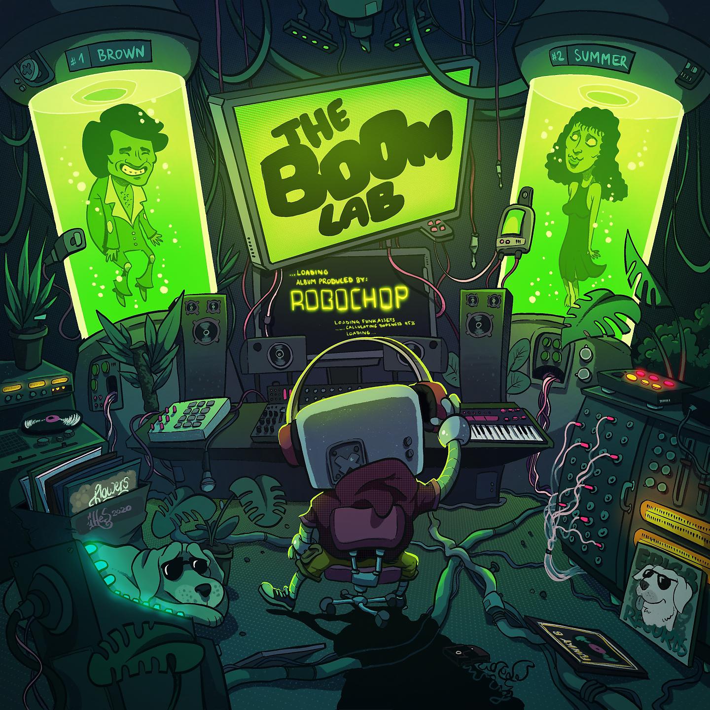 Постер альбома The Boom Lab