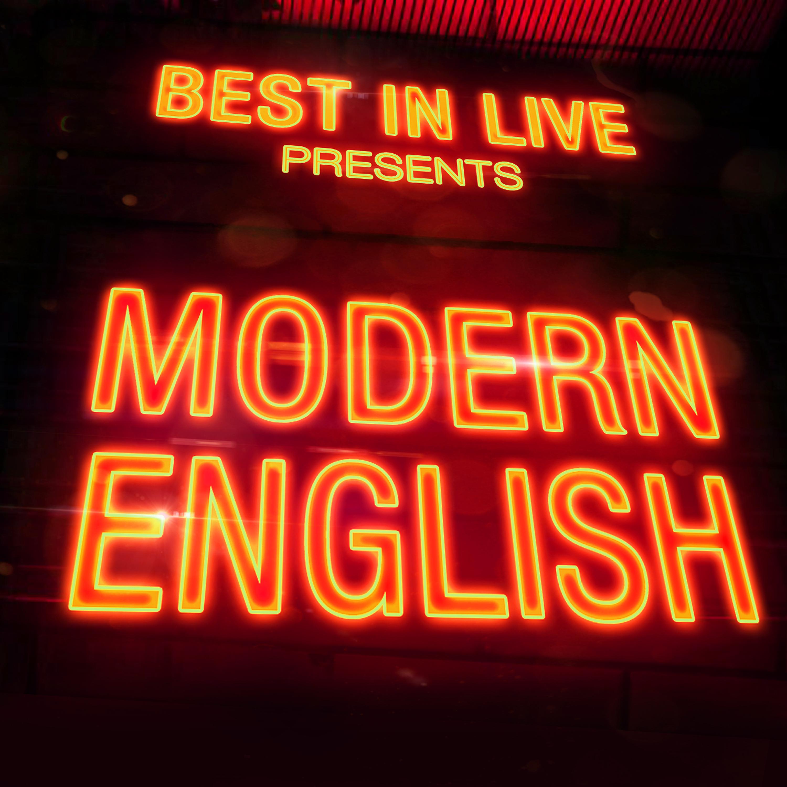 Постер альбома Best in Live: Modern English