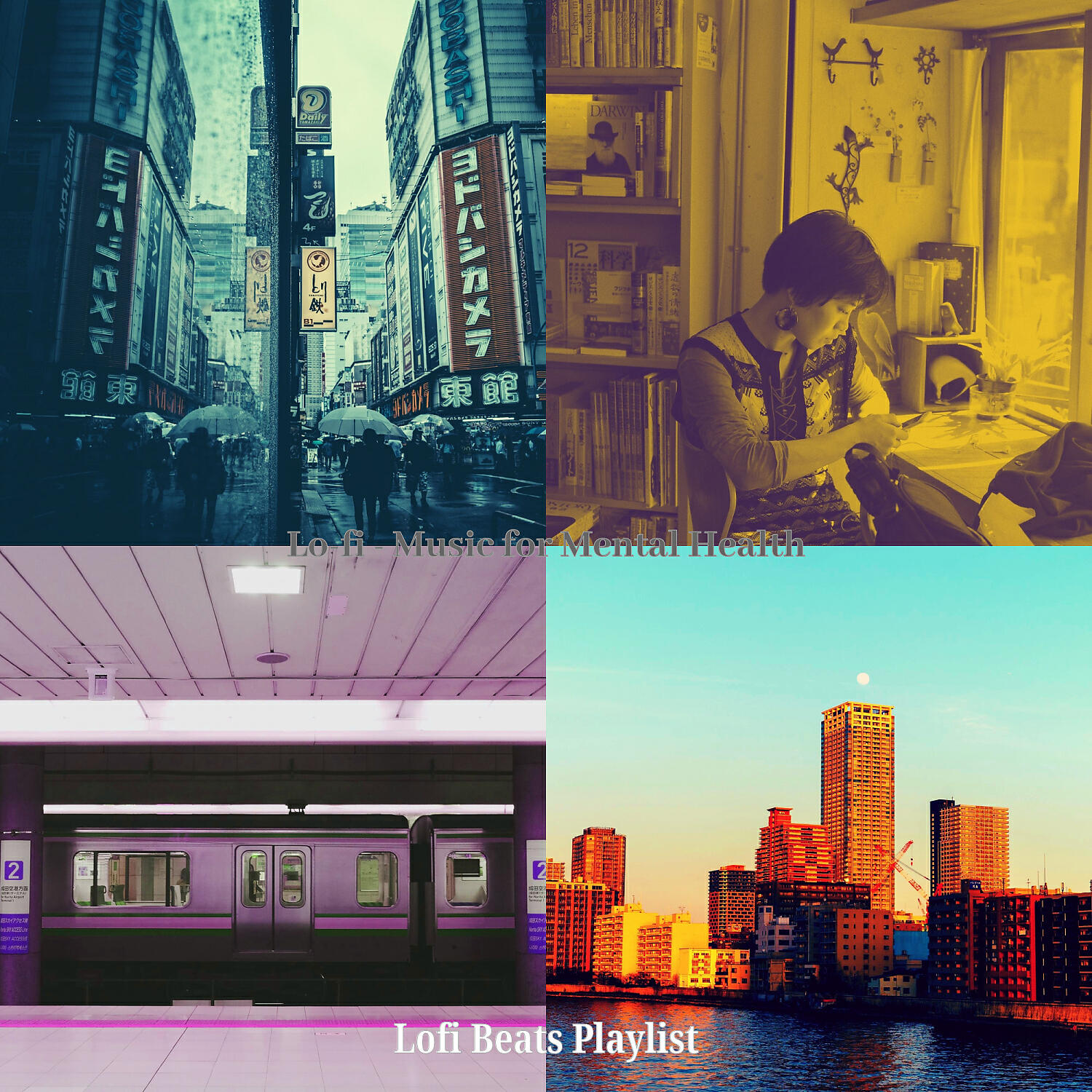 Lofi Beats Playlist - Lofi Jazz-hop Soundtrack for Mental Health