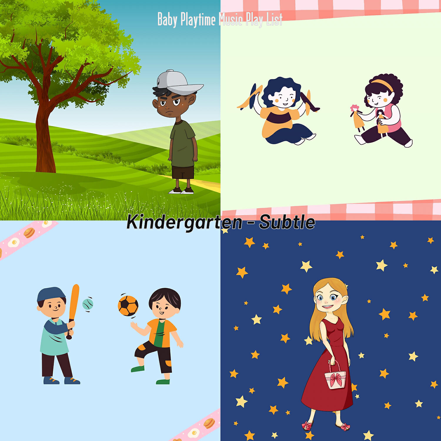 Baby Playtime Music Play List - Kindergarten (Ambience)