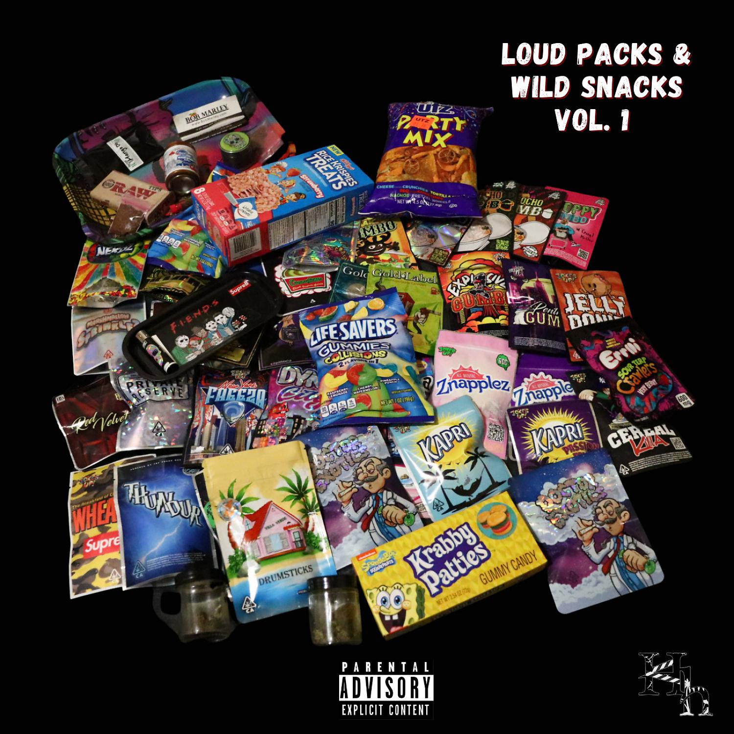 Постер альбома Loud Packs & Wild Snacks, Vol. 1 (feat. Emp Tafari)