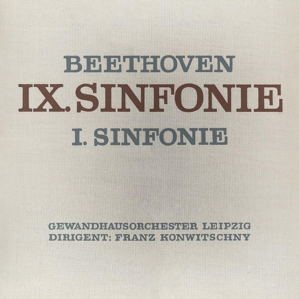 Постер альбома Beethoven: Sinfonie No. 9 & 1