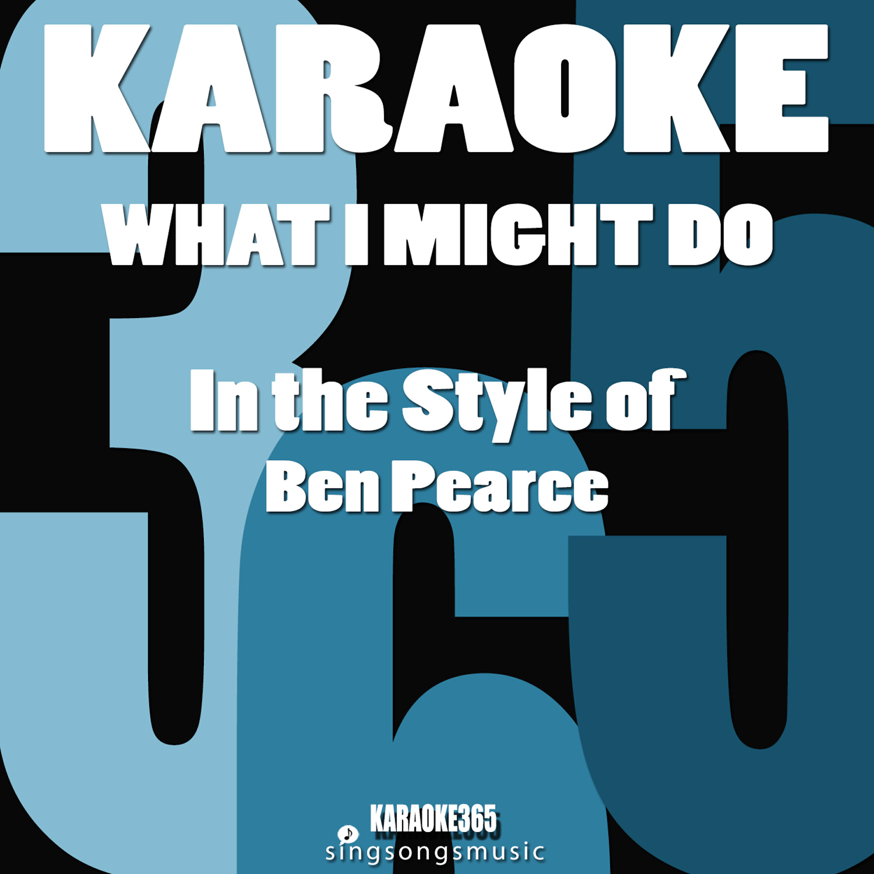 Karaoke 365 - What I Might Do (In the Style of Ben Pearce) [Karaoke Instrumental Version]