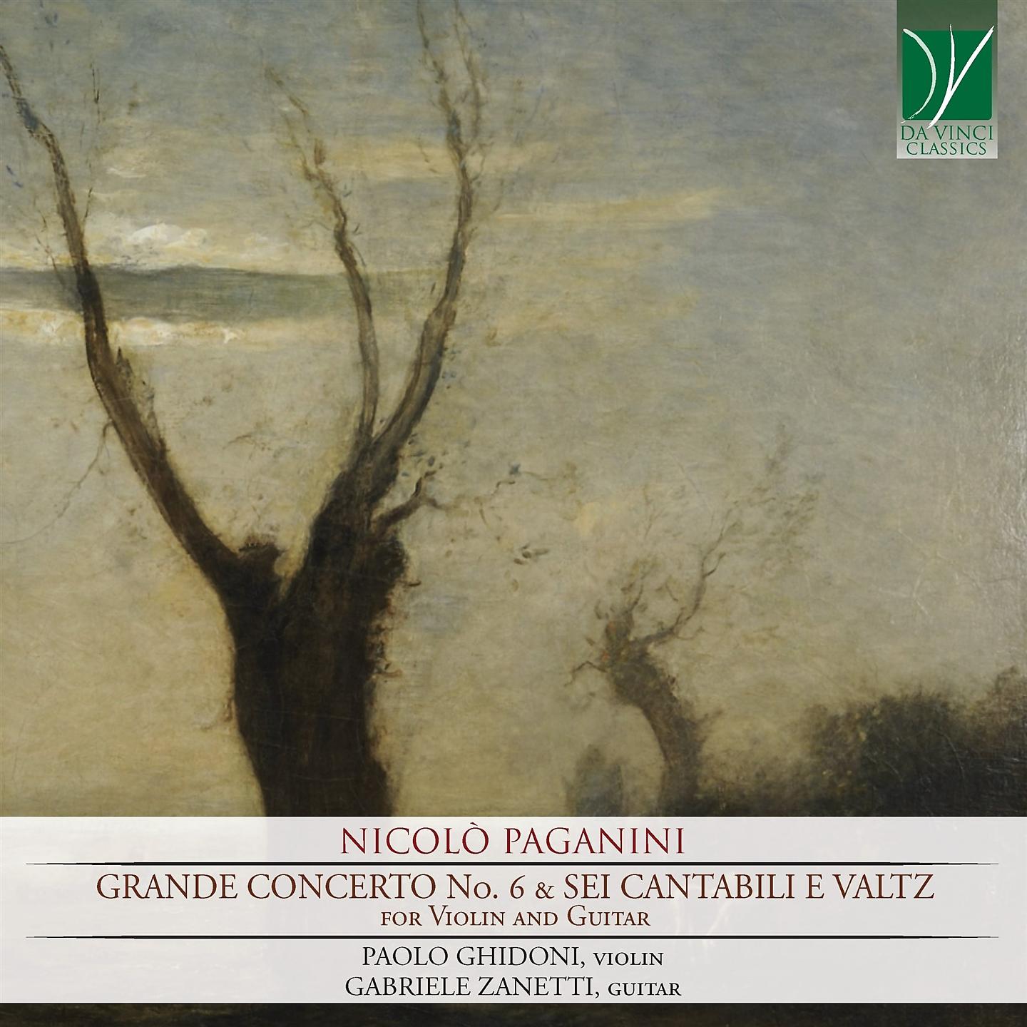Постер альбома Nicolò Paganini - Grande Concerto No. 6 & Sei Cantabili e Valtz