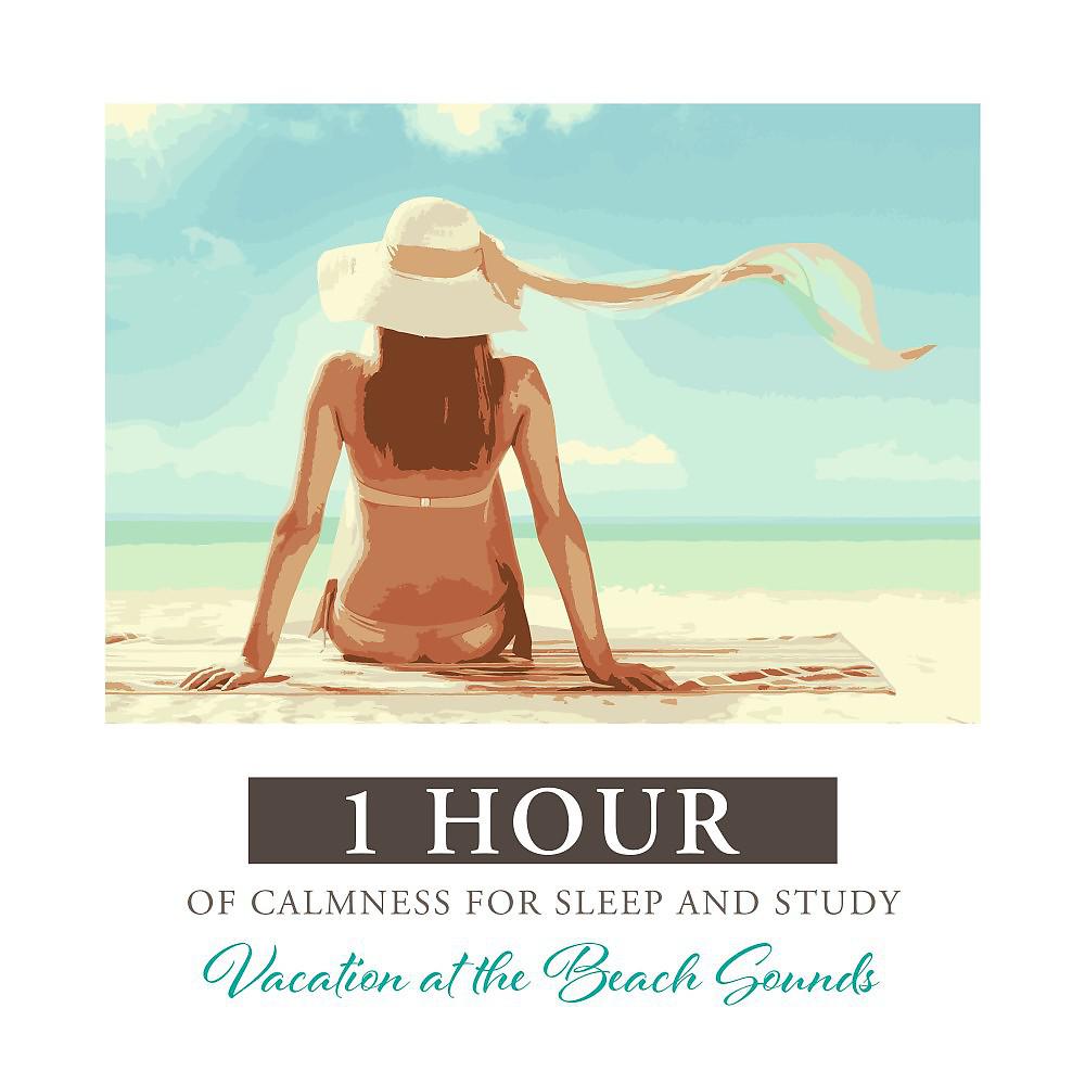 Постер альбома Vacation at the Beach Sounds: 1 Hour of Calmness for Sleep and Study