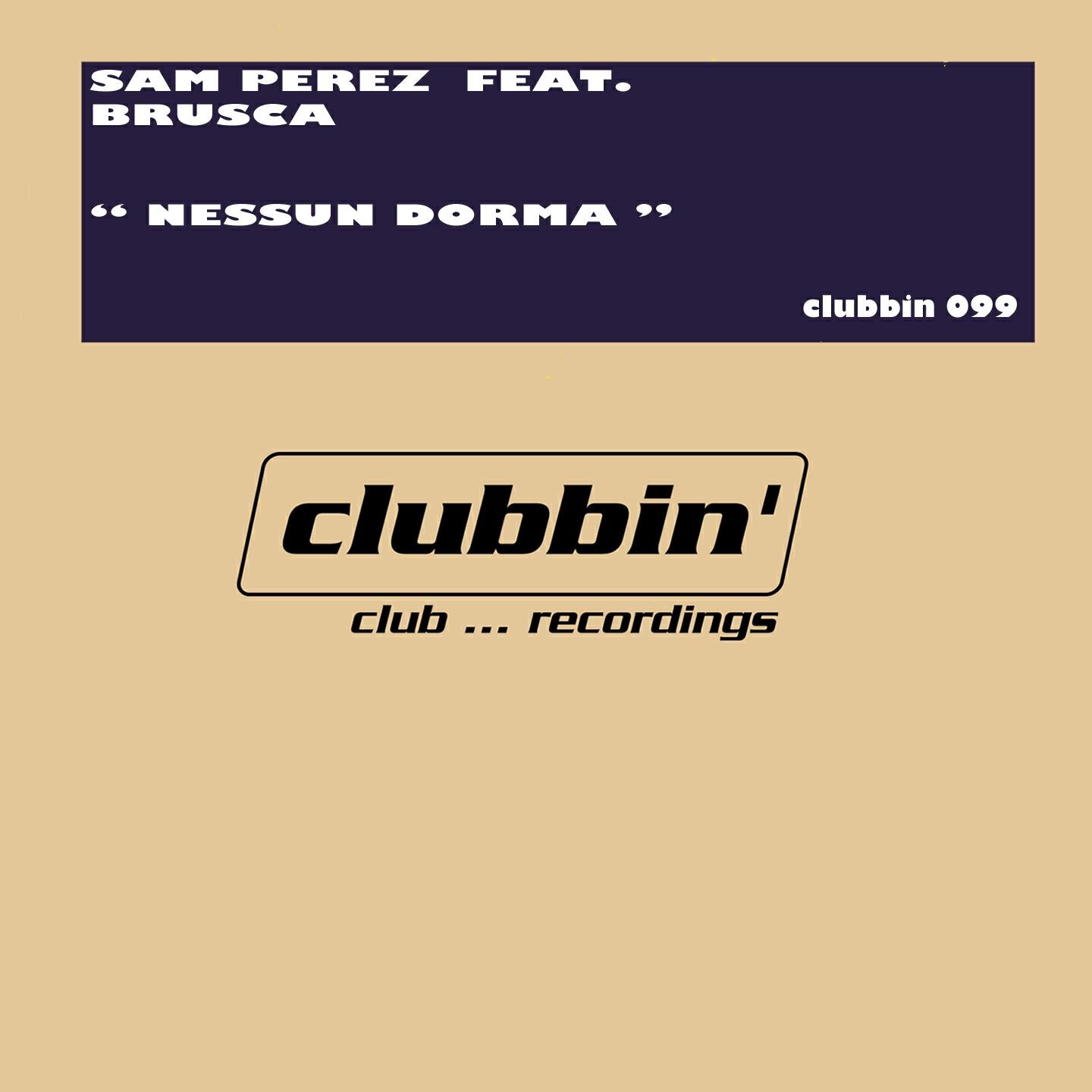 Sam Perez - Nessun dorma (Gianni Coletti & DJ Double Remix)