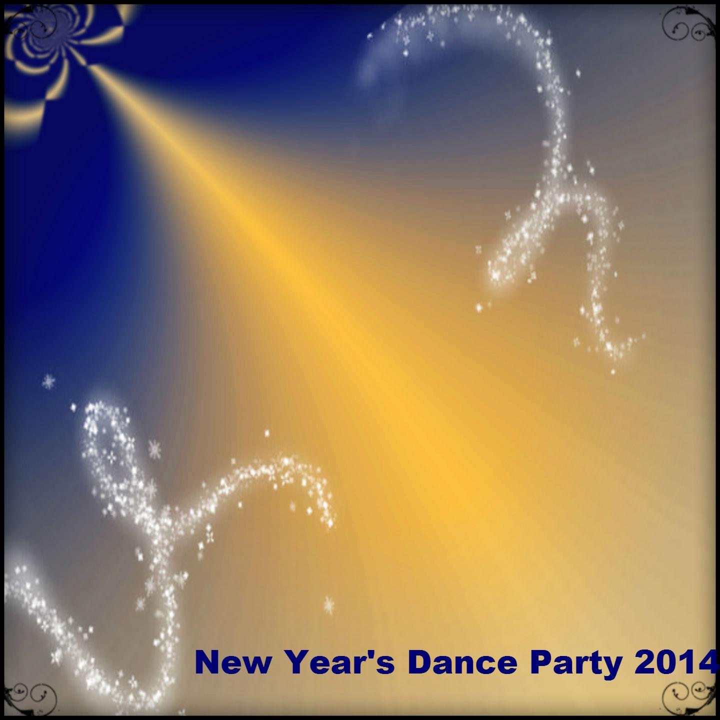 Постер альбома New Year's Dance Party 2014 (50 Essential House Electro Dance Songs for DJ Session)