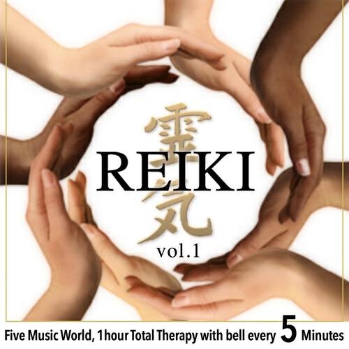 i-Reiki - Reiki, Vol. 1 (Five Music World, 1 Hour Total Therapy With Bell Every 5 Minutes)
