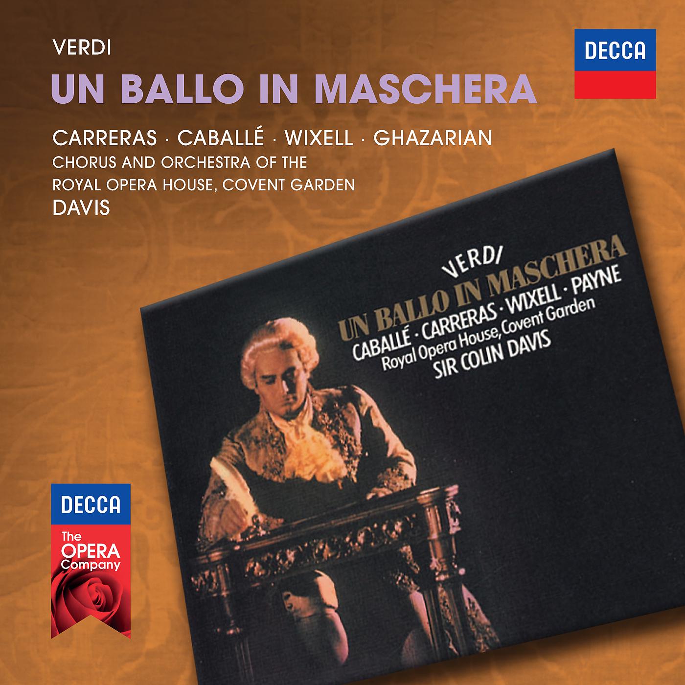 Постер альбома Verdi: Un Ballo In Maschera