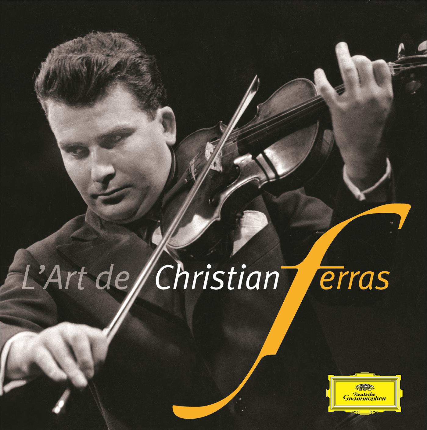 Christian Ferras - Beethoven: Romance pour violon et orchestre n°1 en sol majeur, Op.40