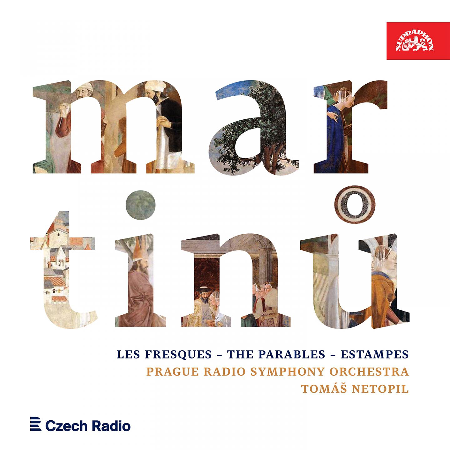 Постер альбома Martinů: les fresques, the parables, estampes