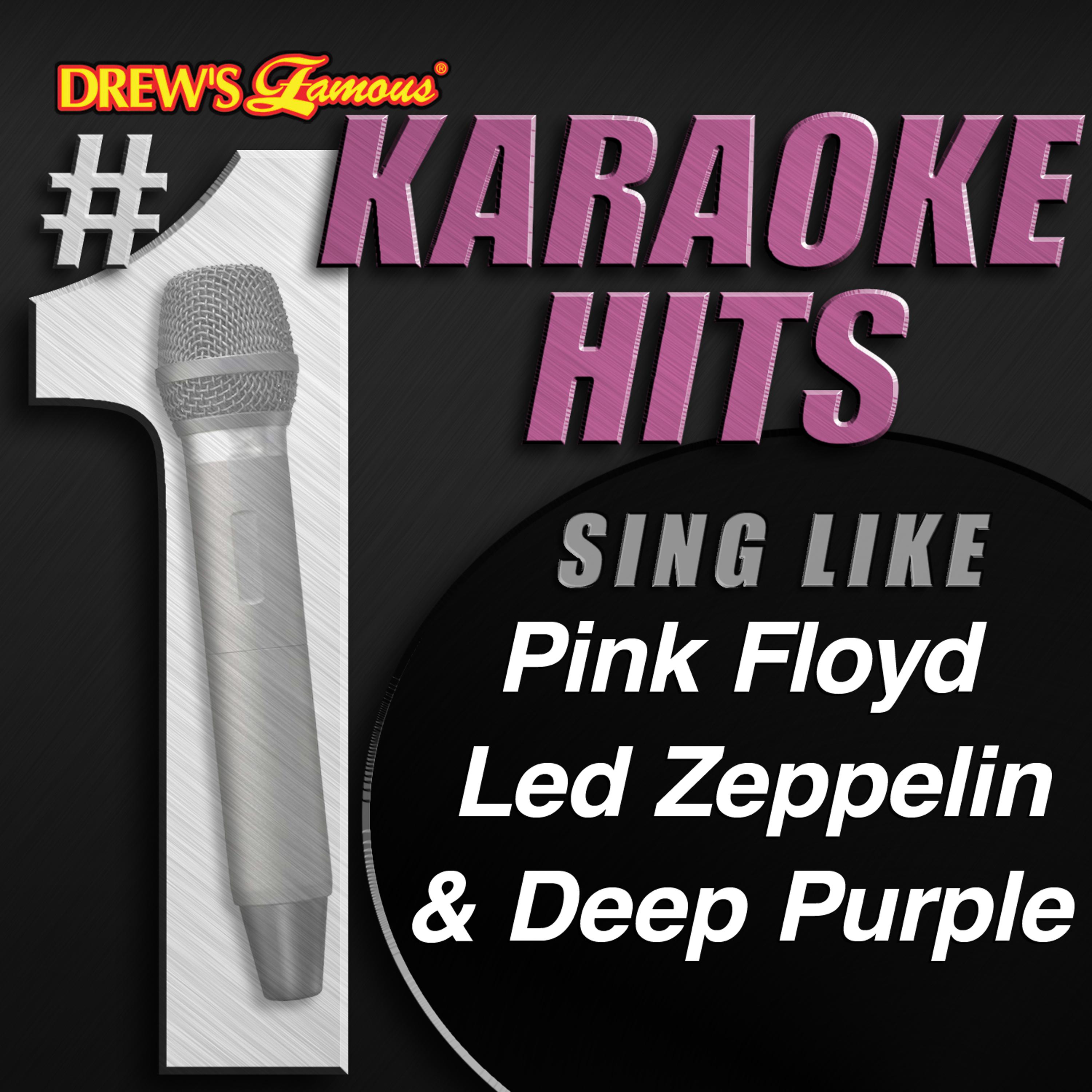 Постер альбома Drew's Famous # 1 Karaoke Hits: Sing Like Pink Floyd, Led Zeppelin and Deep Purple