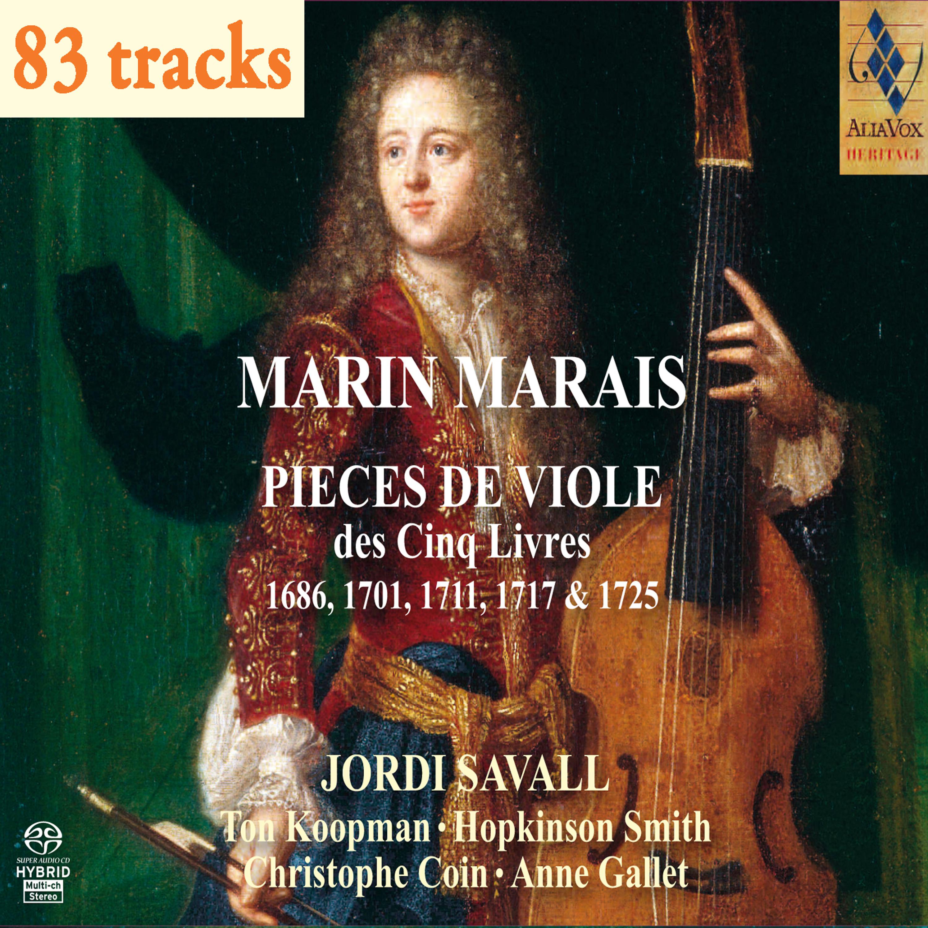 Jordi Savall - Pièces de viole du Troisième Livre, suite IV en ré majeur: Plainte [55] (1711)