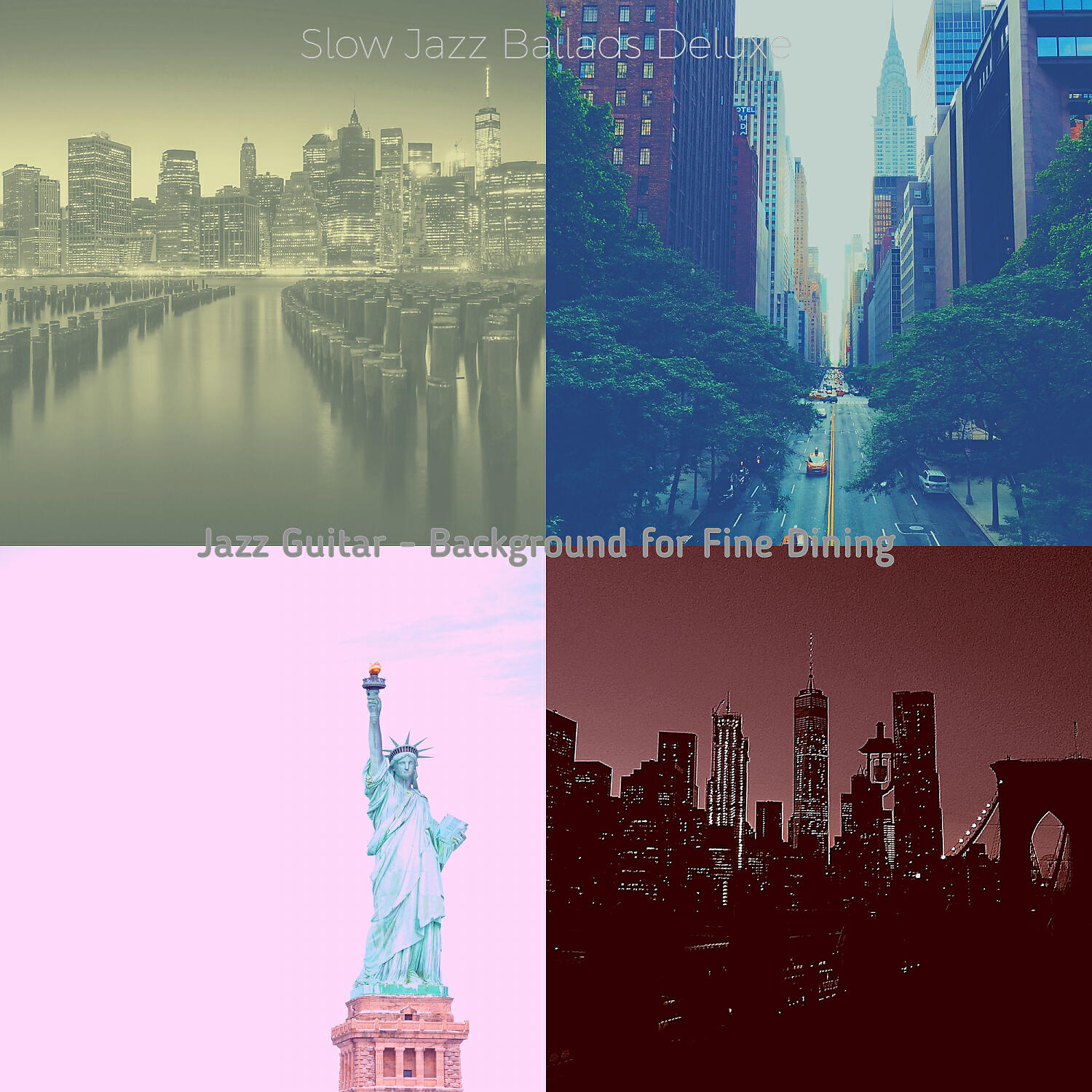 Slow Jazz Ballads Deluxe - Urbane Backdrops for Fine Dining