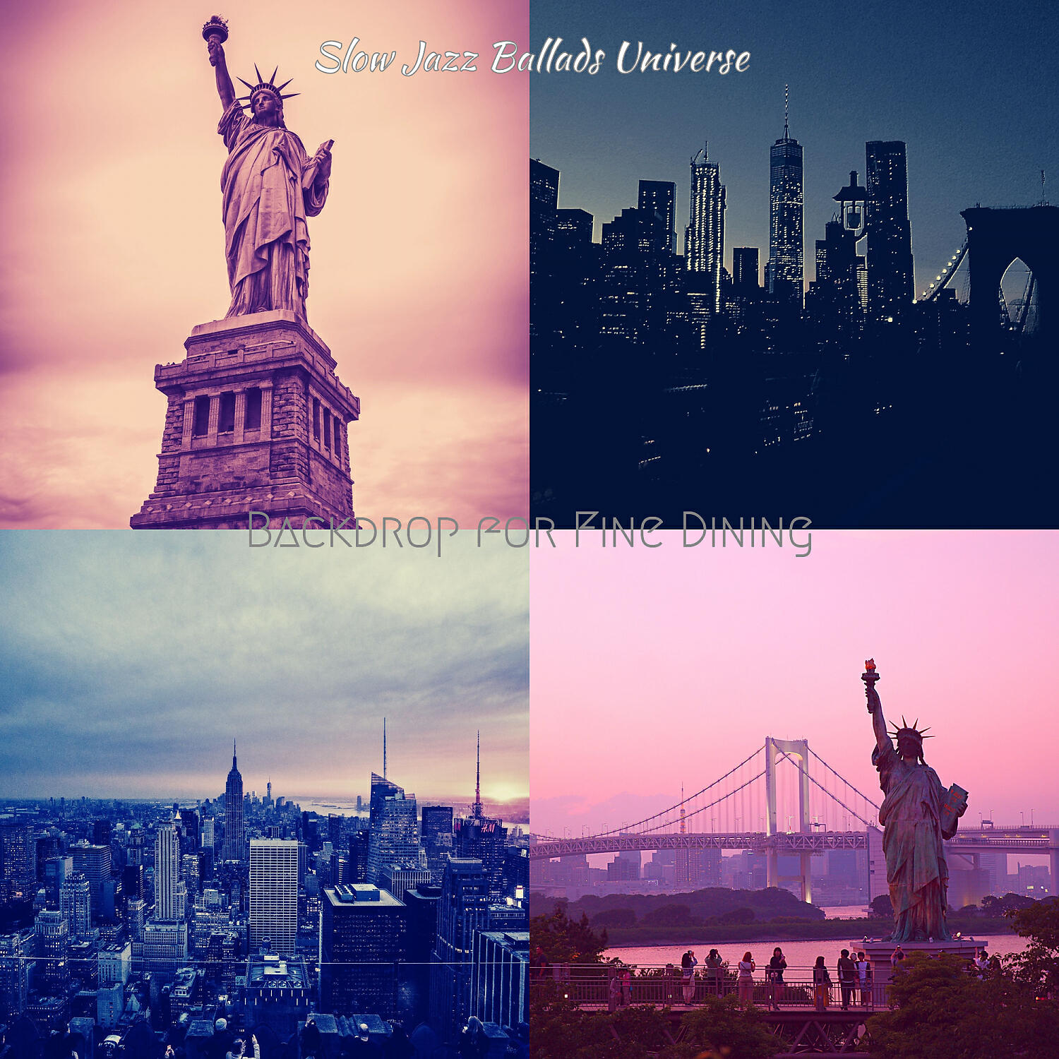 Slow Jazz Ballads Universe - Smoky Backdrops for Bistros