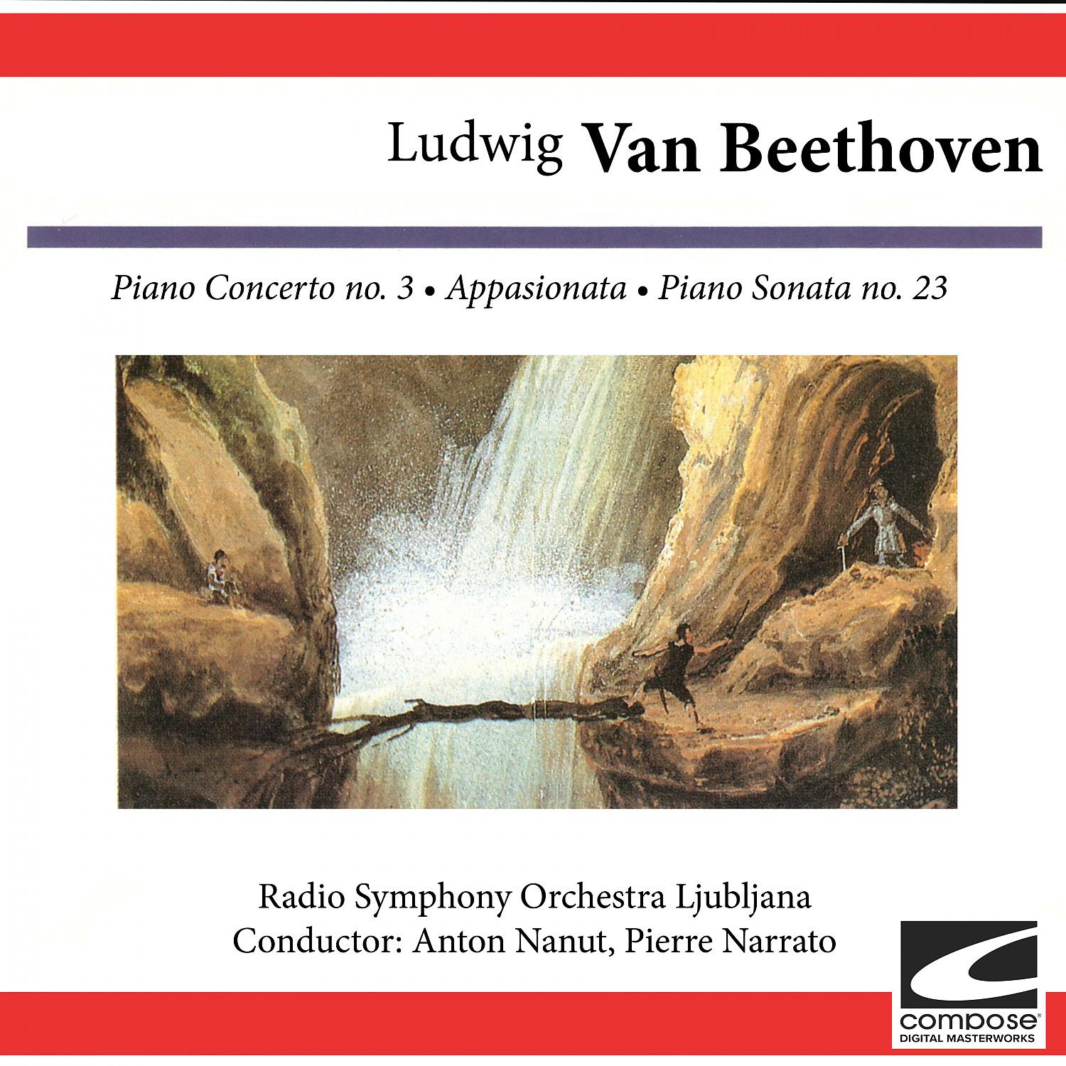 Постер альбома Ludwig van Beethoven: Piano Concerto No. 3: Appasionata - Piano Sonata No. 23